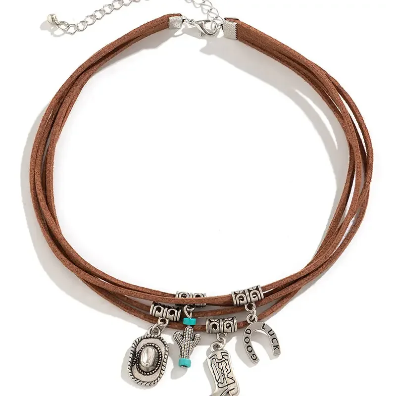 Western Charm Pendant Necklace