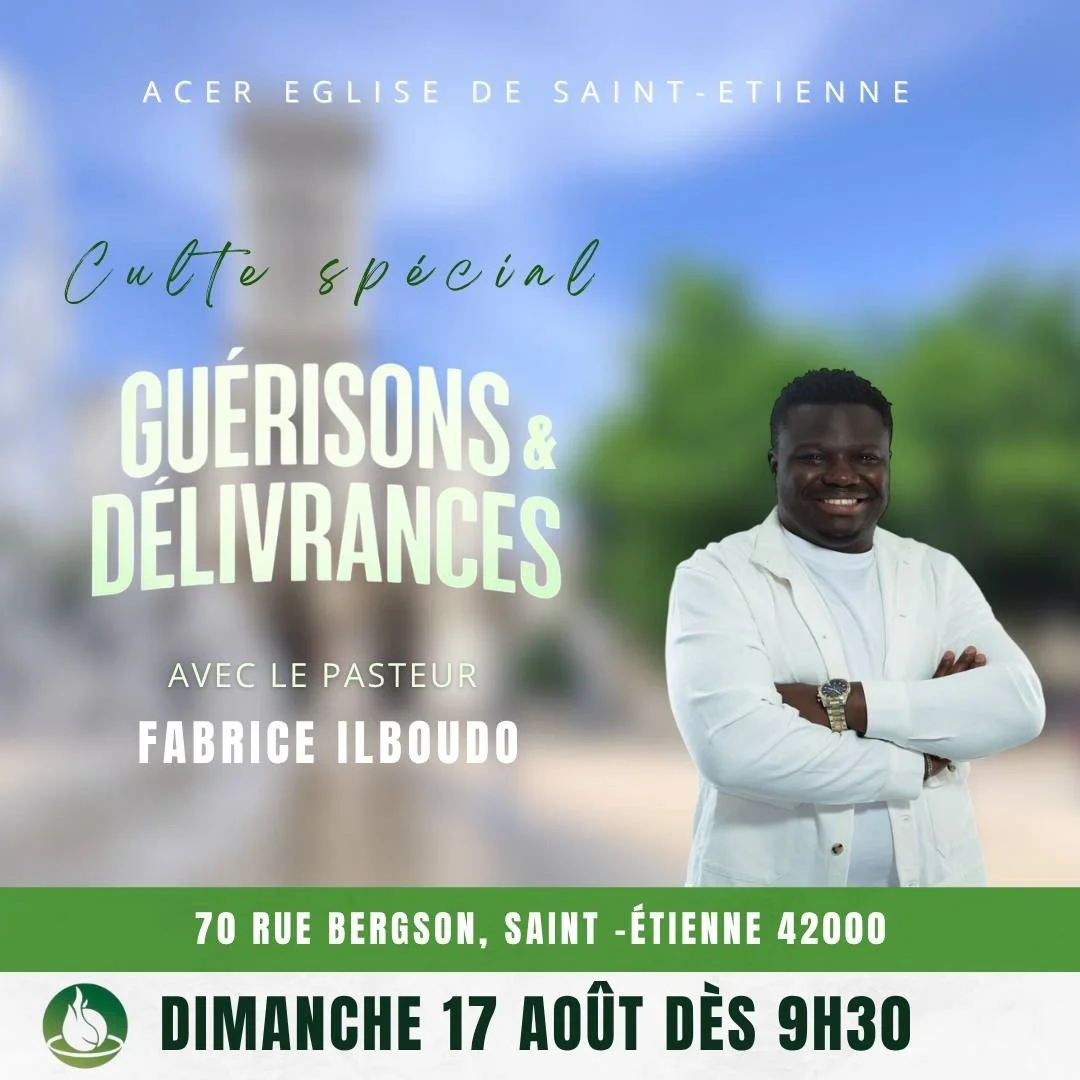 Culte Spécial Guérison & Délivrances