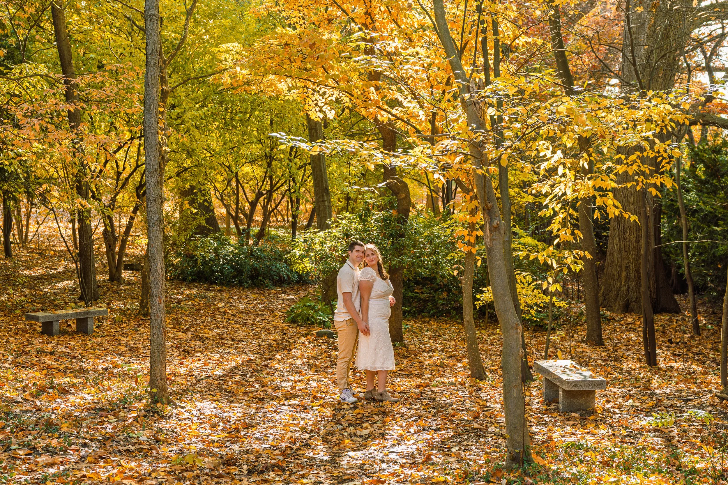 Jamie and Aaric’s Engagement Session at Highland Park