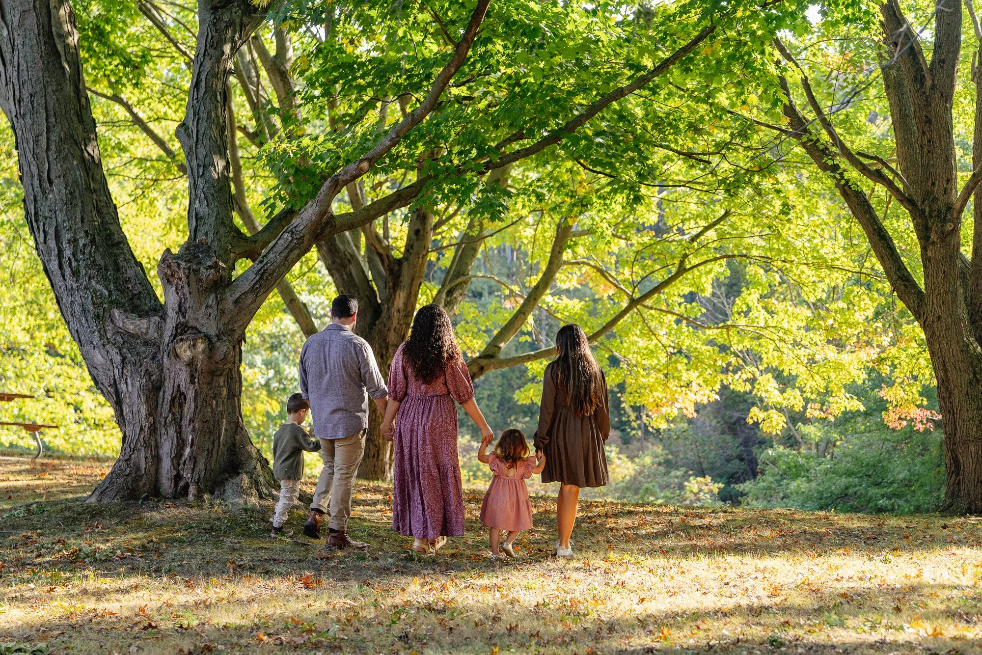Fall Family Portraits at Webster Park