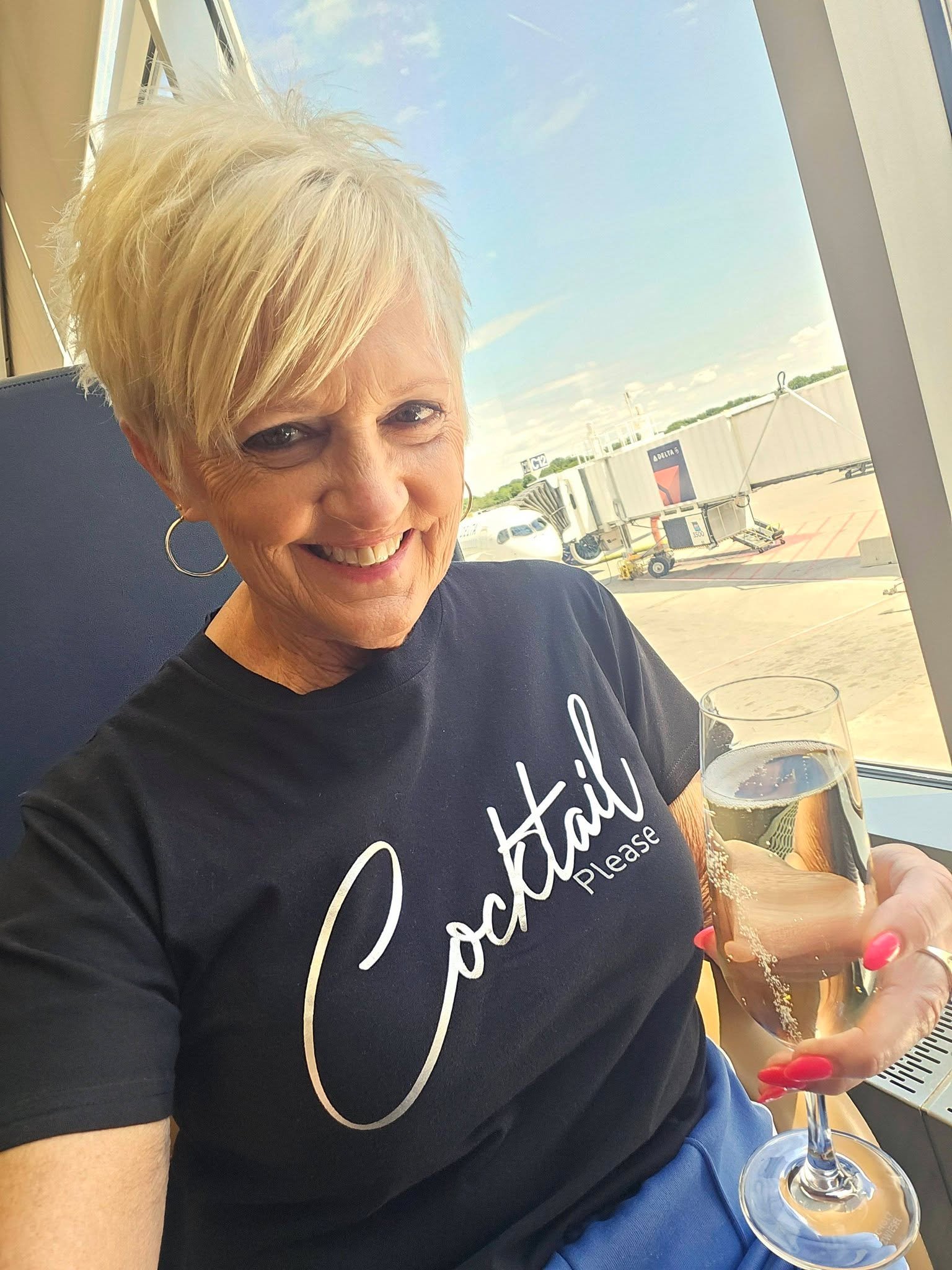 &ldquo;Travel is the only thing you buy that makes you richer.&rdquo; &mdash; Anonymous

Whether it's the sipping of sweet bubbly while overlooking a runway, seeing a high school friend, Gary L. Johnson at the airport, traveling to a place filled wit