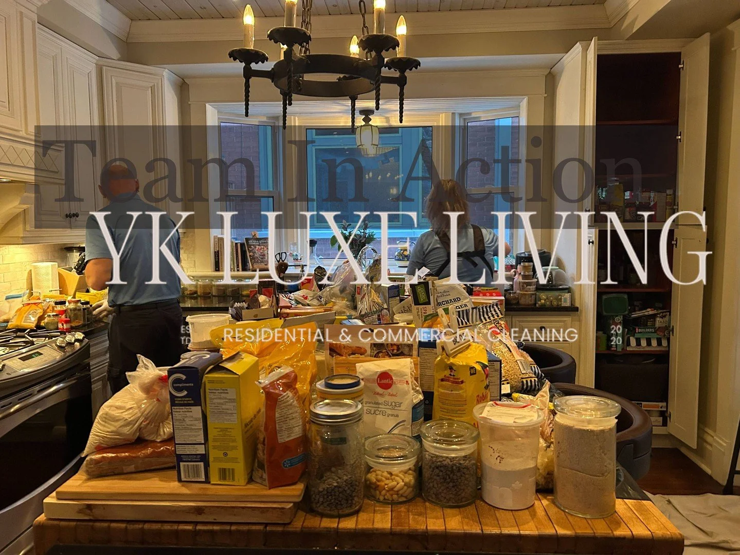 Professional home organization is about creating systems that make daily
life easier &mdash; not just making things look tidy.

Our team provides professional home organization services in Kitchener-Waterloo, specializing in kitchen organization, pan