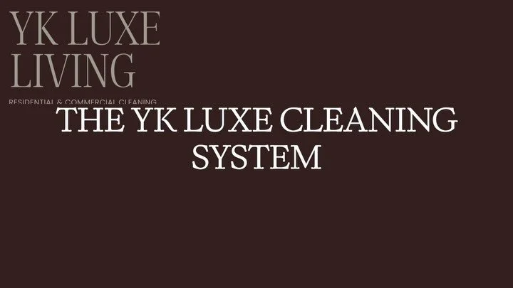 Behind every YK Luxe clean is training, systems, and standards.
That&rsquo;s how we deliver consistency you can trust.

#ProfessionalCleaning
#TrainedCleaners
#CleaningStandards
#CleaningSystem
#ConsistentResults
