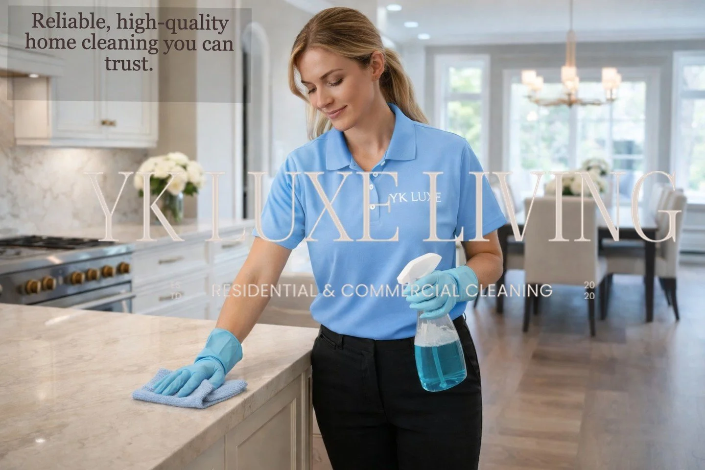 Professional Residential Cleaning Services in Kitchener-Waterloo

At YK Luxe Living, we provide professional residential cleaning services in Kitchener-Waterloo with a trained and consistent cleaning system. Every cleaner follows the same structured 
