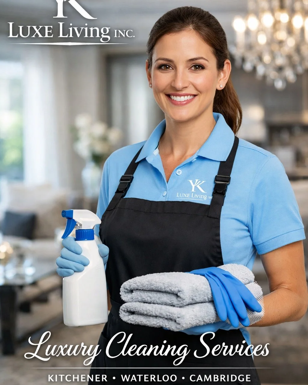 Looking for a reliable, high-end cleaning service in Kitchener, Waterloo, or Cambridge?
At YK Luxe Living Inc., we specialize in delivering luxury-level cleaning with attention to every detail.

We go beyond basic cleaning &mdash; our team transforms