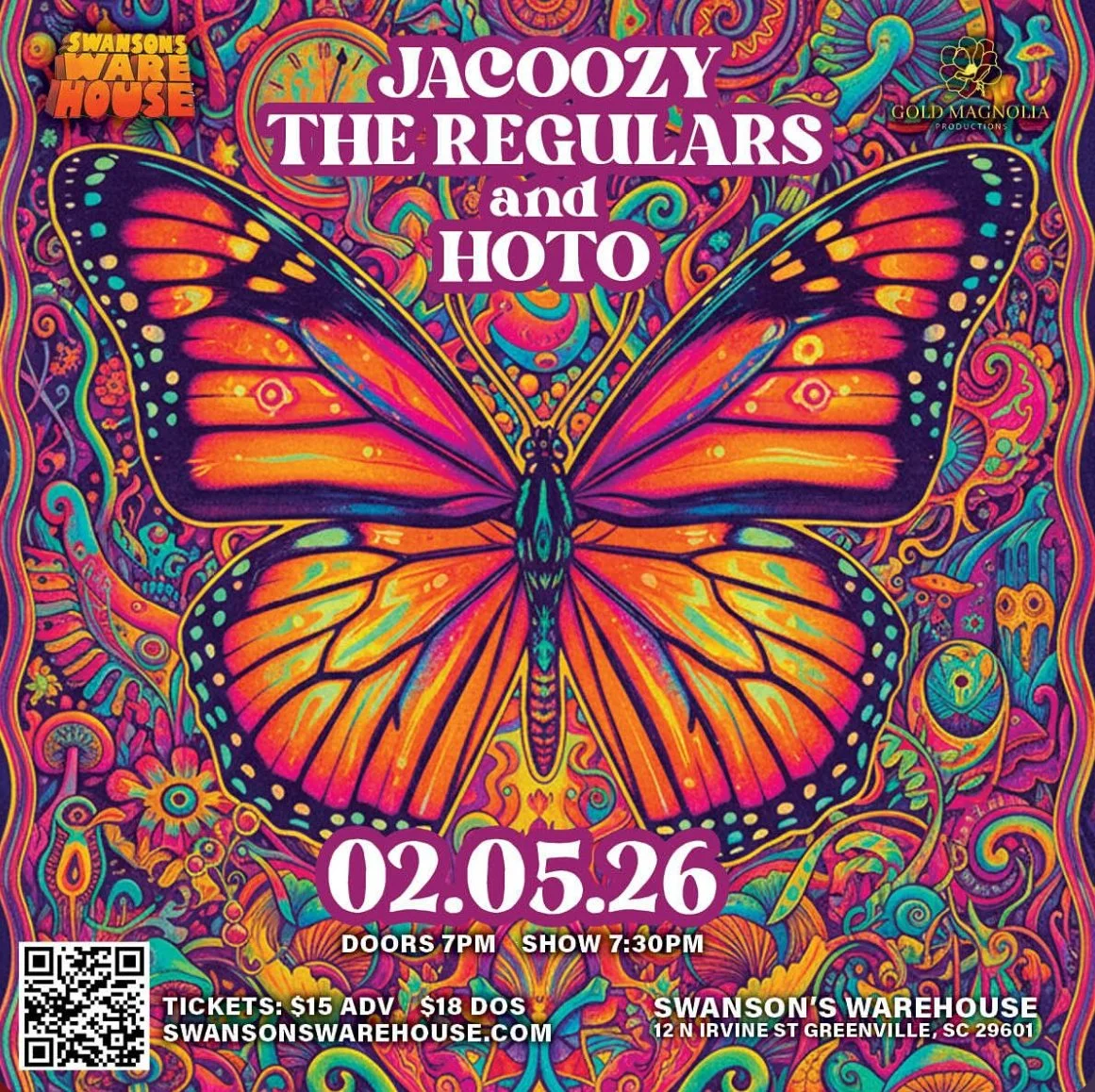Gold Magnolia Presents : Jacoozy X The Regulars W/ Hoto