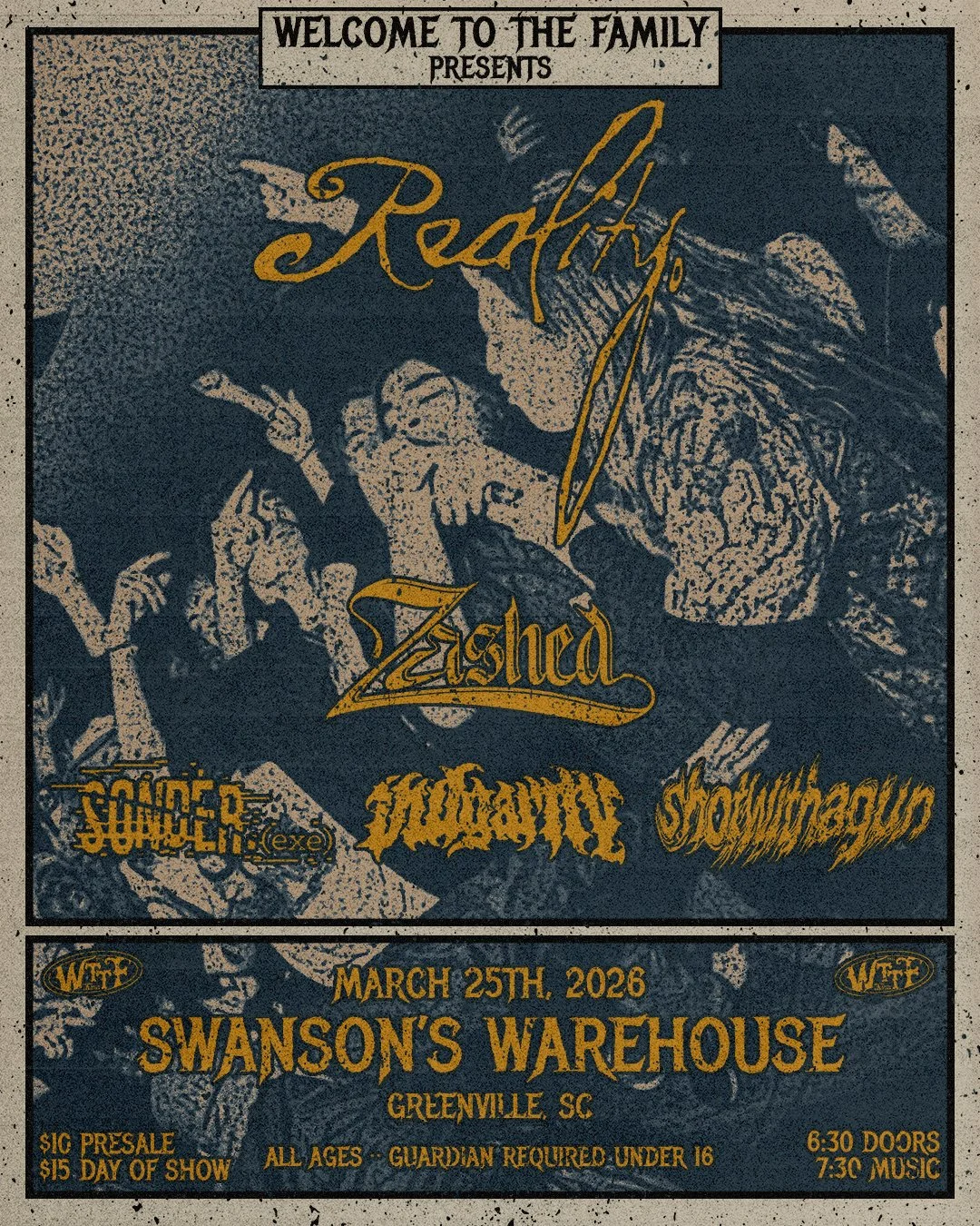 WTTF Presents : Reality w/ Zashed, Sonder.exe, Vulgarity, & Shot With A Gun