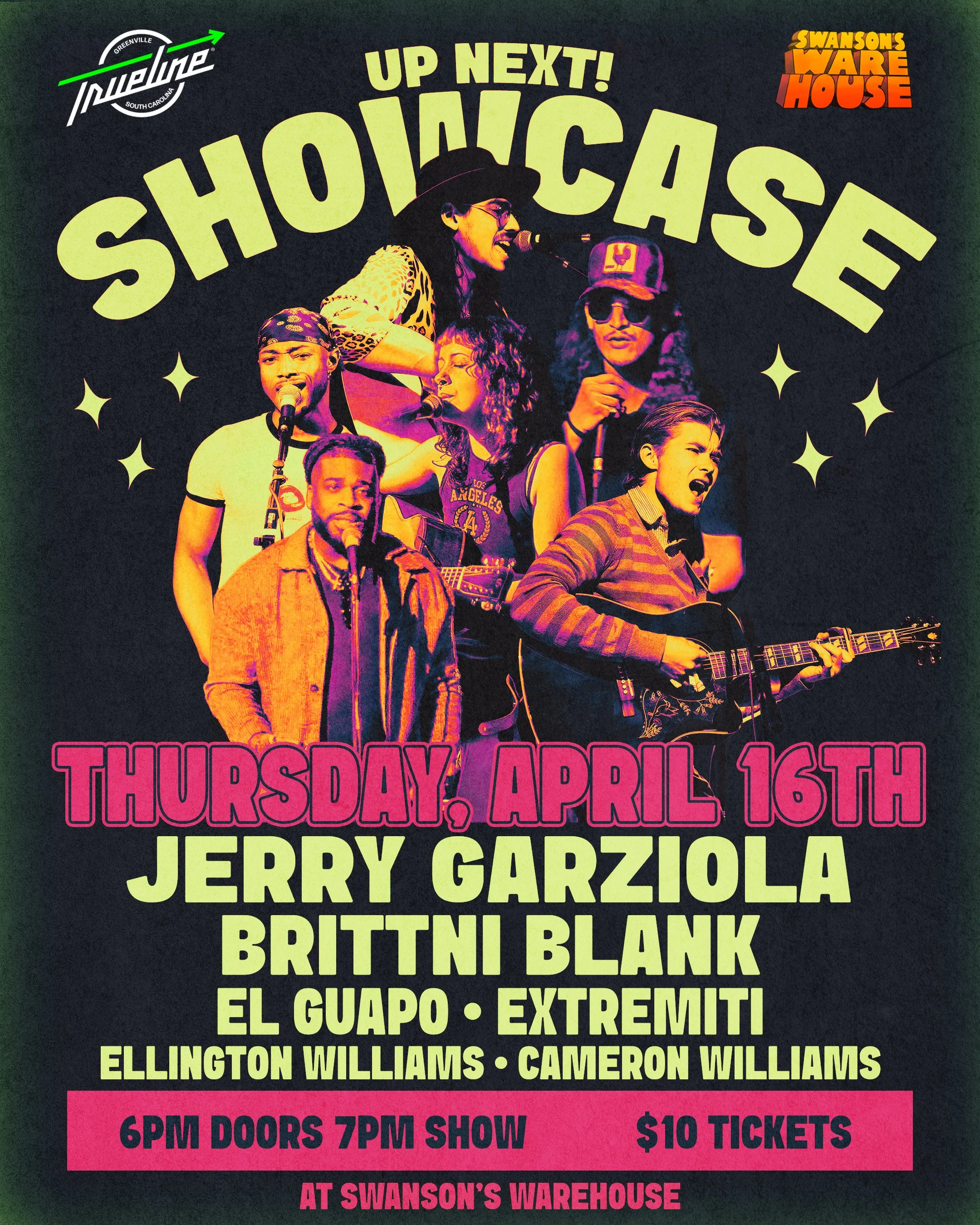 Trueline & Swanson's Warehouse Present : Up Next! Showcase