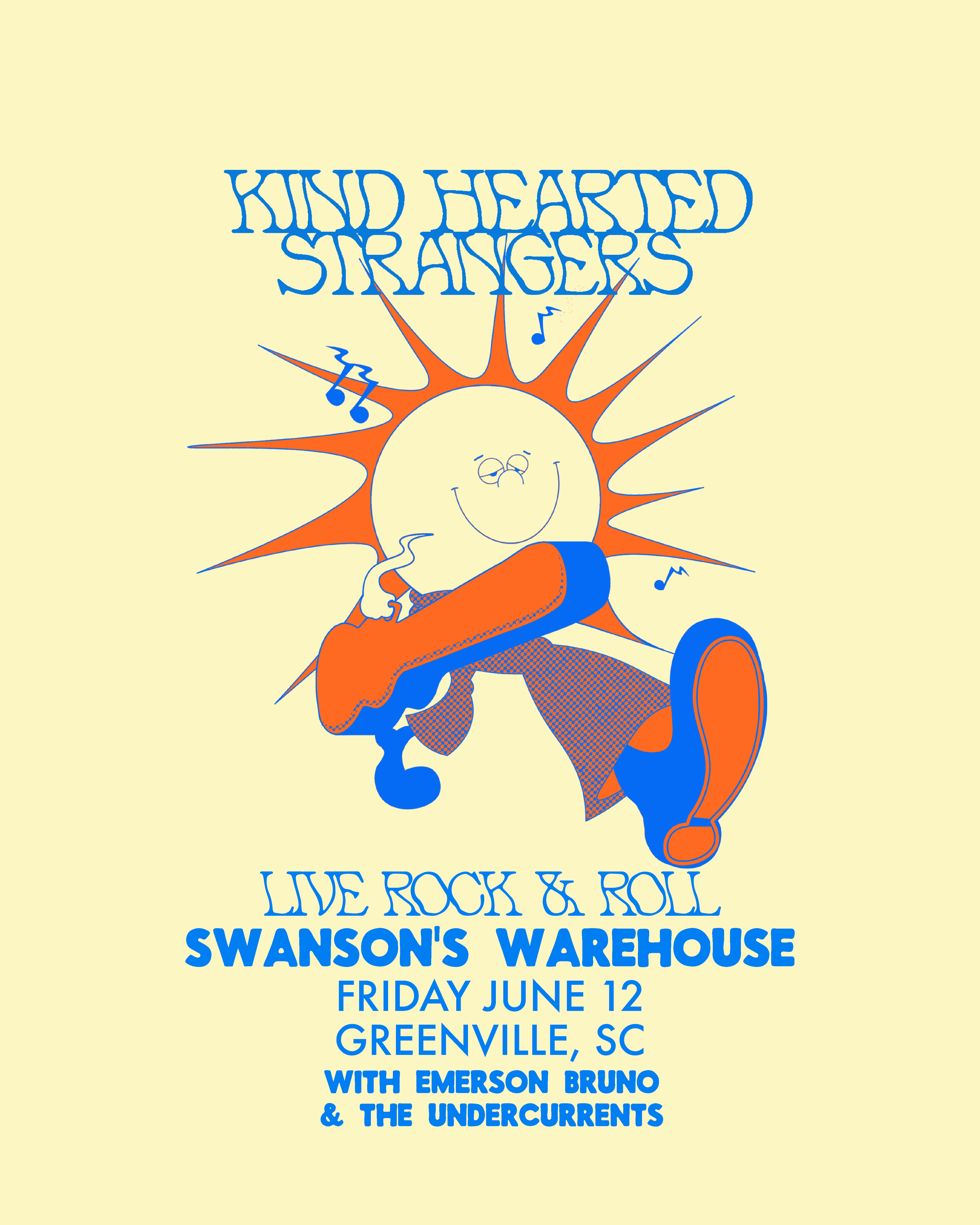 Kind Hearted Strangers W/ Emerson Bruno & The Undercurrents