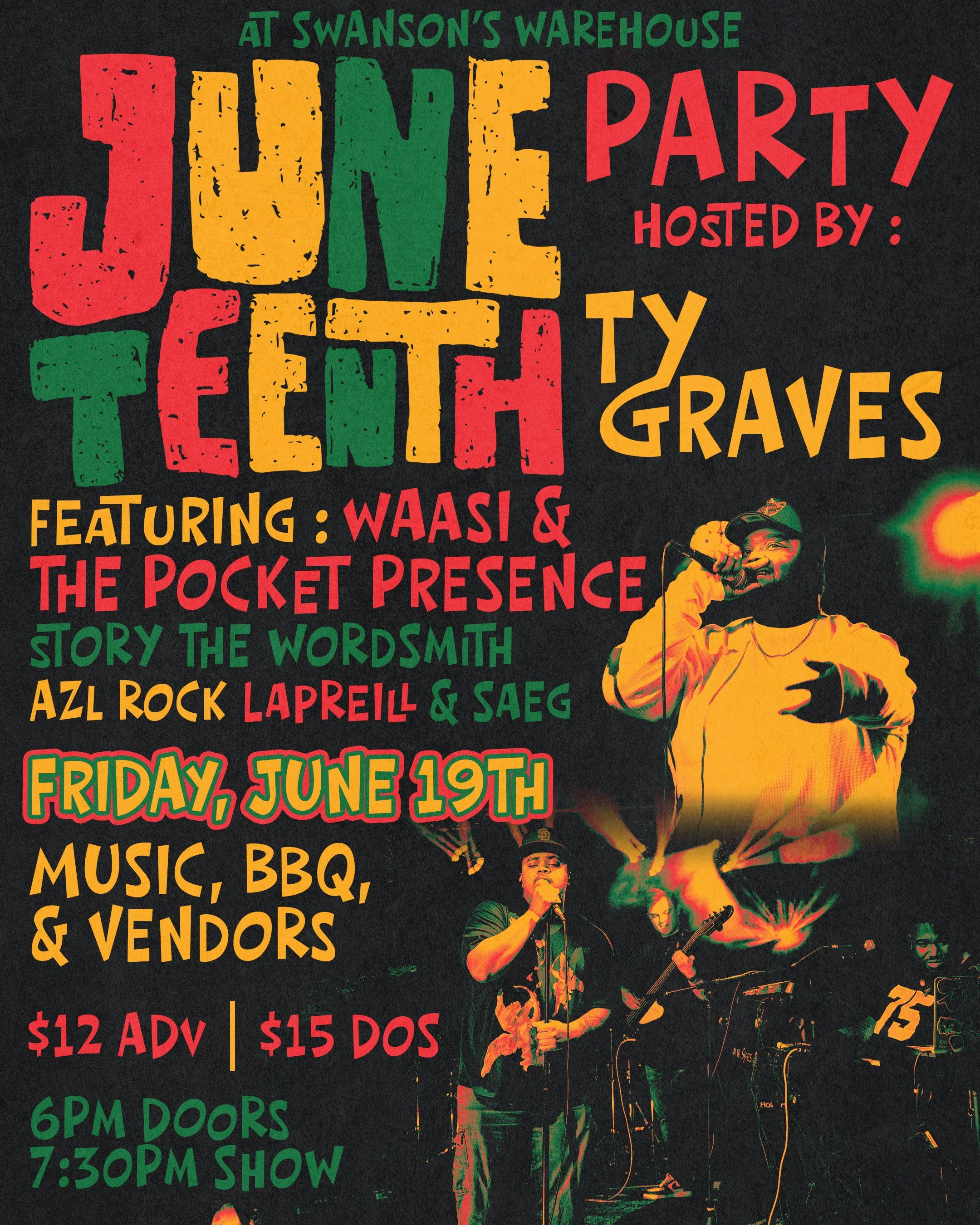 Juneteenth Party hosted by Ty Graves