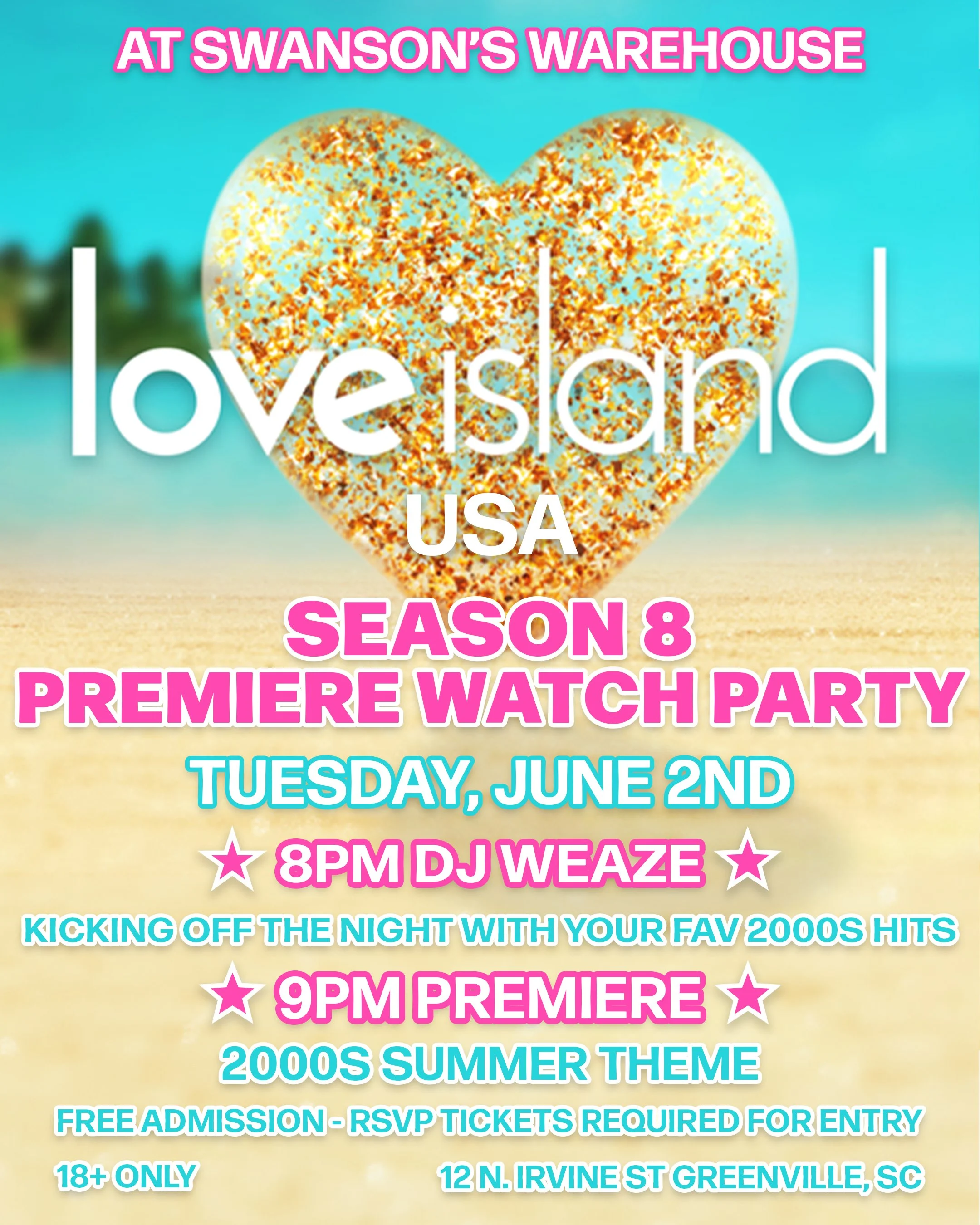 Love Island Season 8 Premiere Watch Party