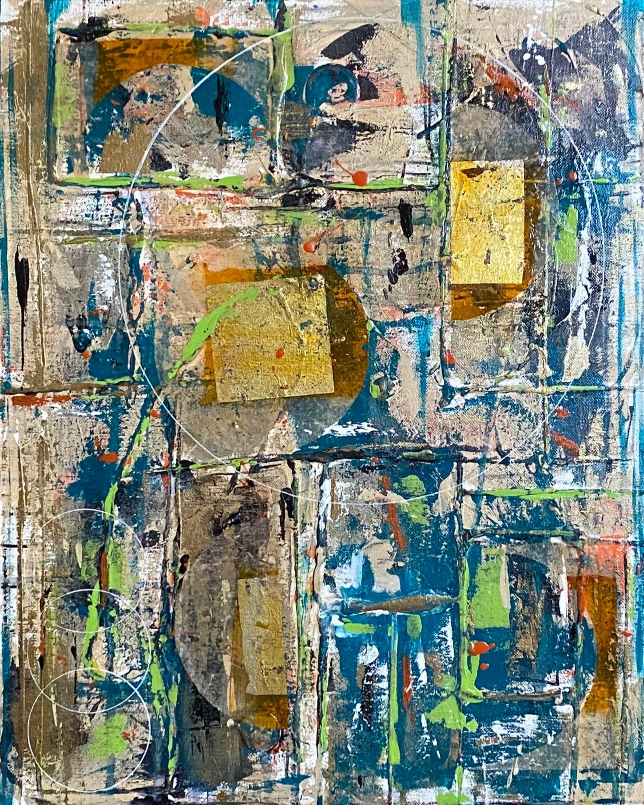 Gender Wisdom - 16" x 20" - Mixed media on canvas (unframed) 2025- $640