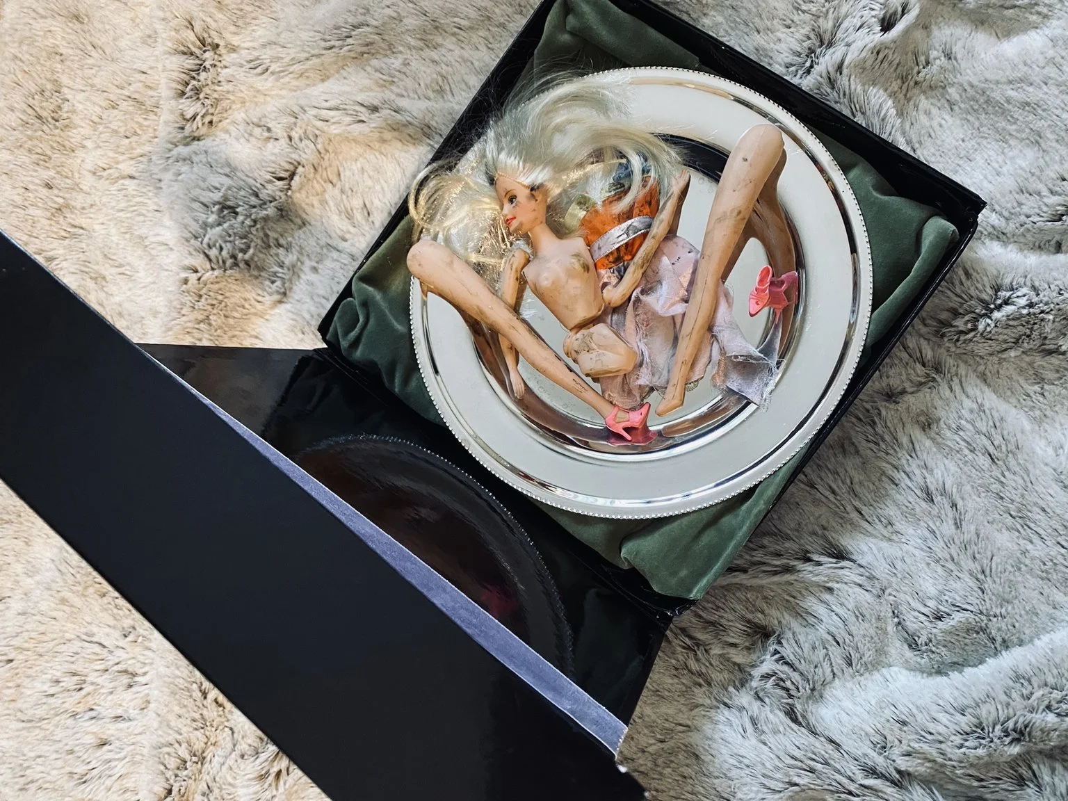 Silver Platter Barbie 2