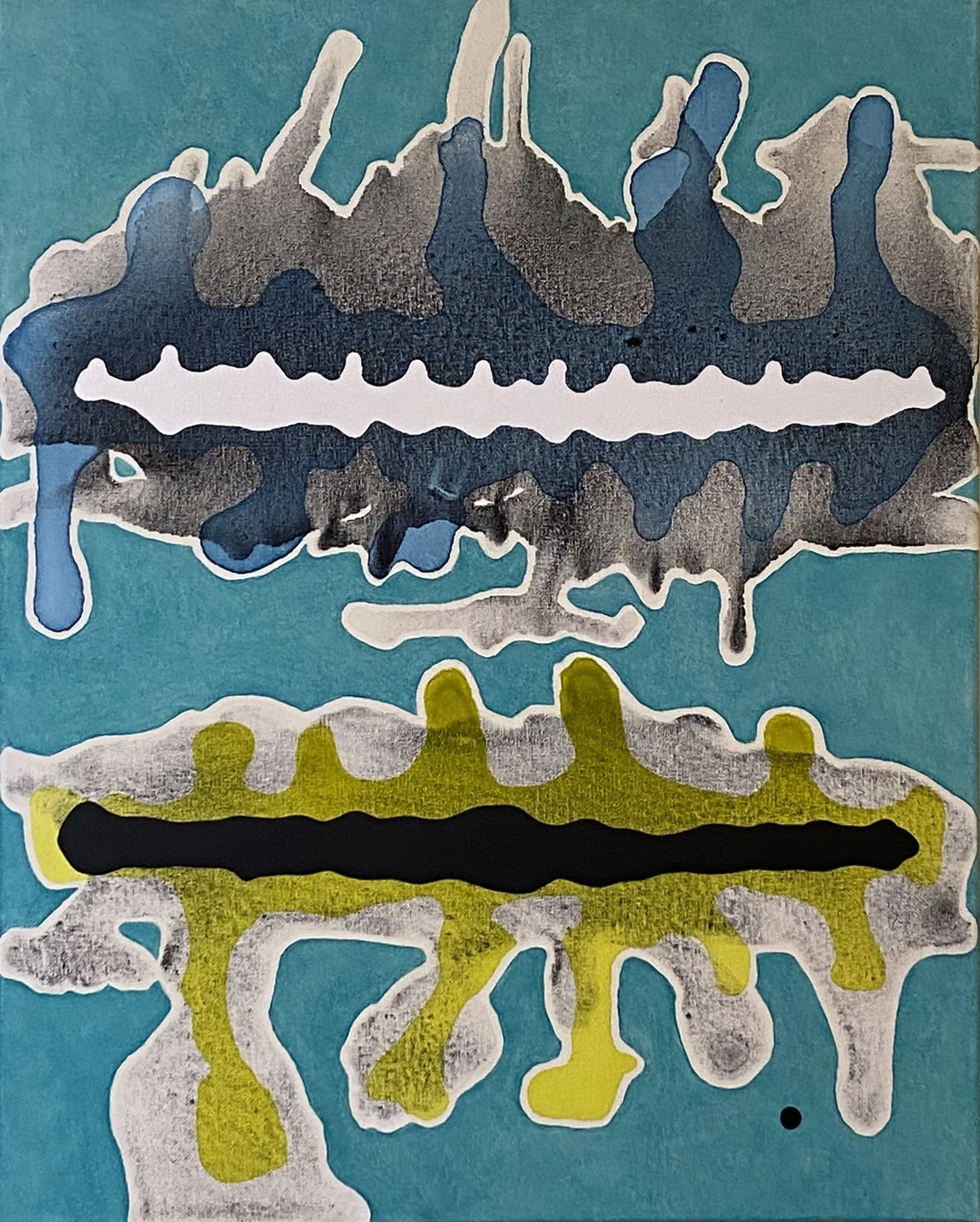 Are You Sure - 16" x 20" - Mixed Media - $740