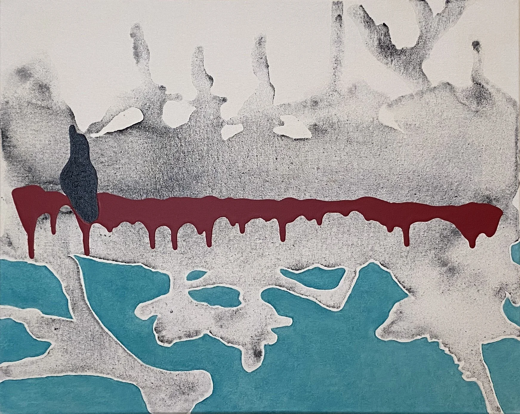 Go Your Own Way - 20" x 16" - Mixed Media - $740