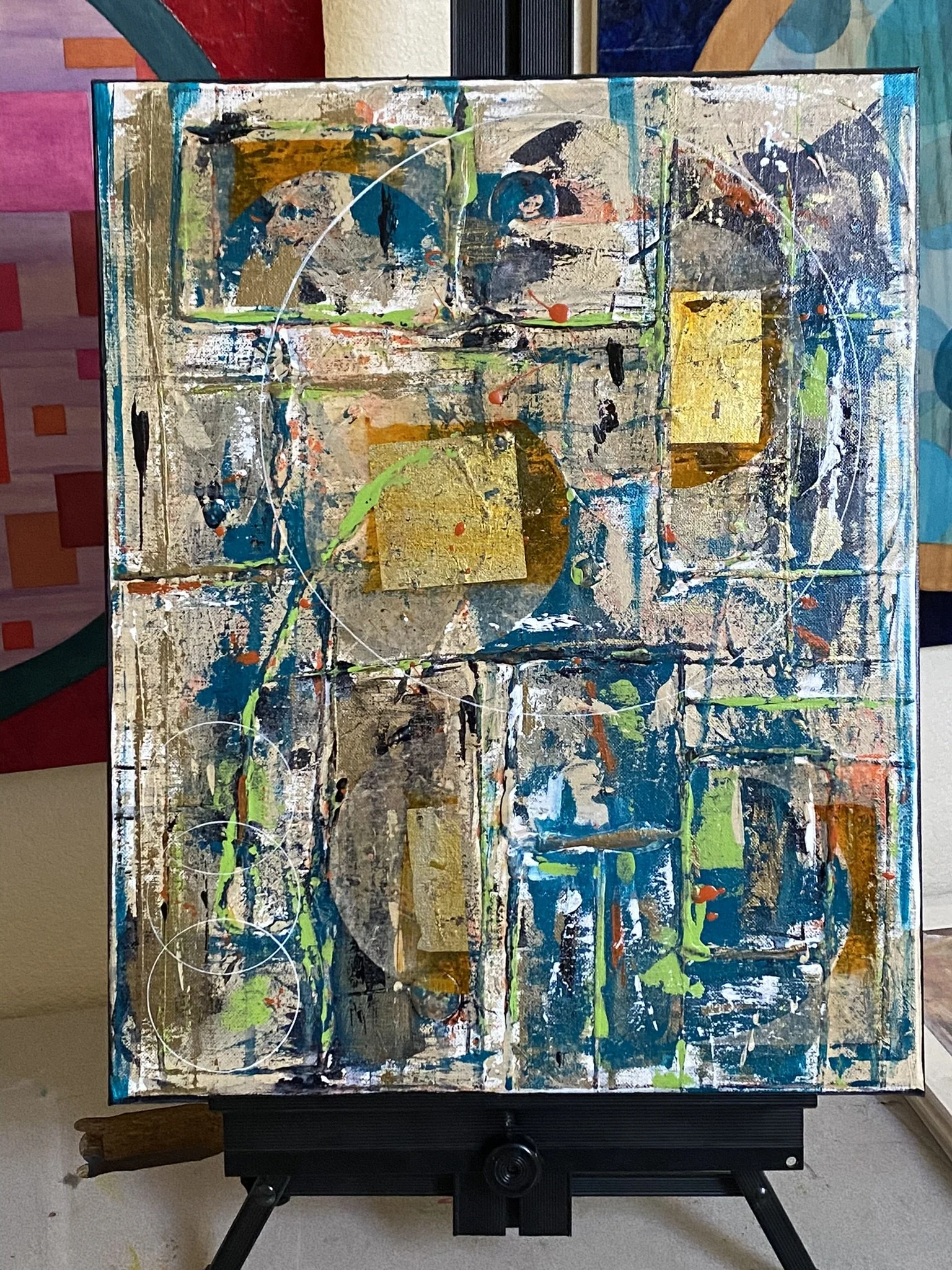 Gender Wisdom - 16" x 20" - Mixed media on canvas (unframed) 2025