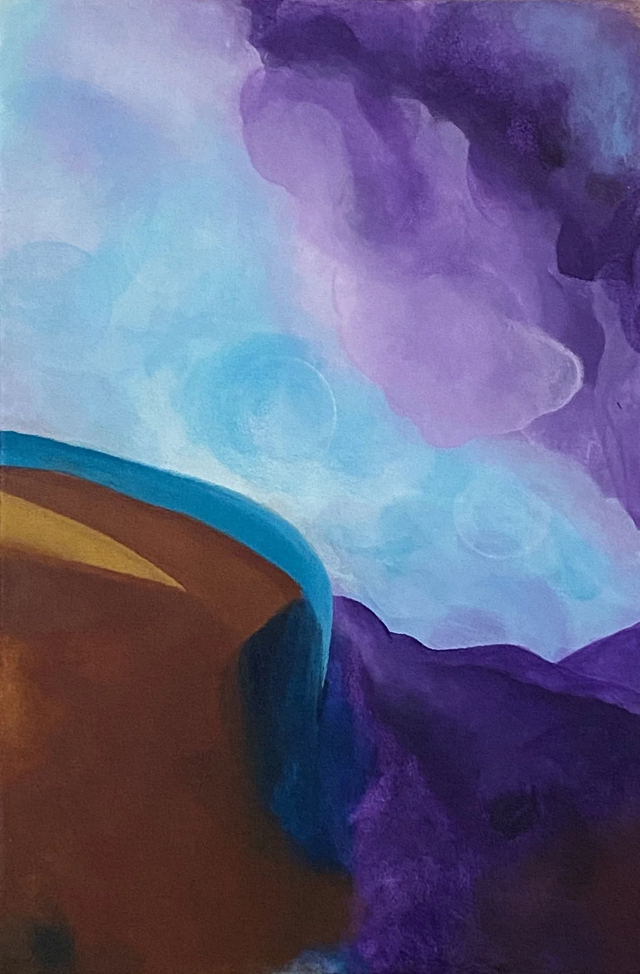 Another Edge - 12" x 18" - Acrylic - (unframed)- $432