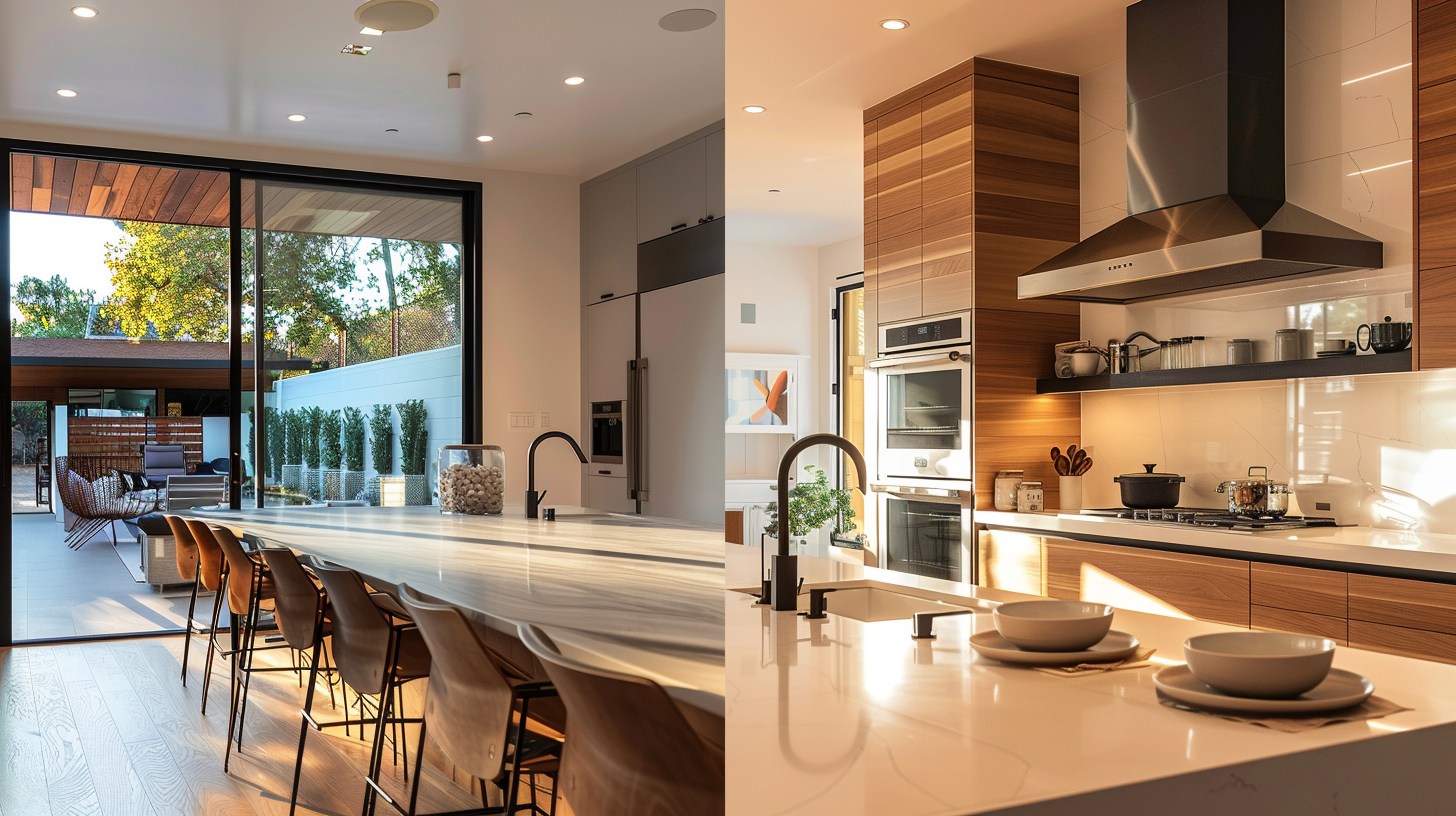 Los Angeles kitchen remodel cost tiers from minor refresh to high-end custom