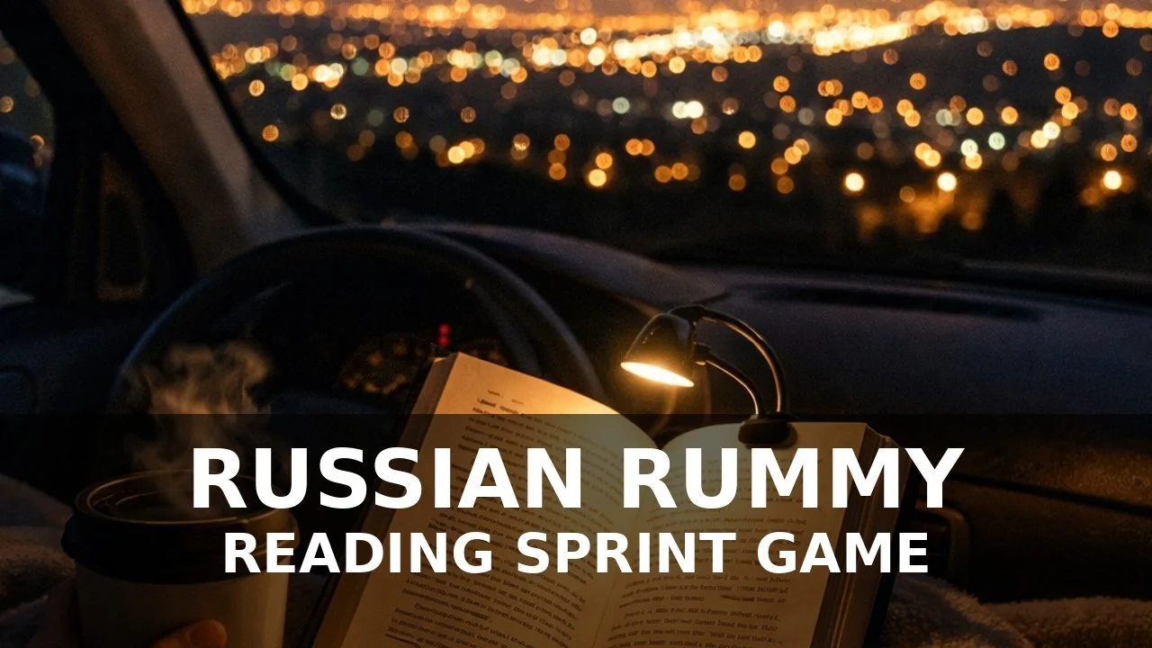 Russian Rummy Reading Sprint Tracker