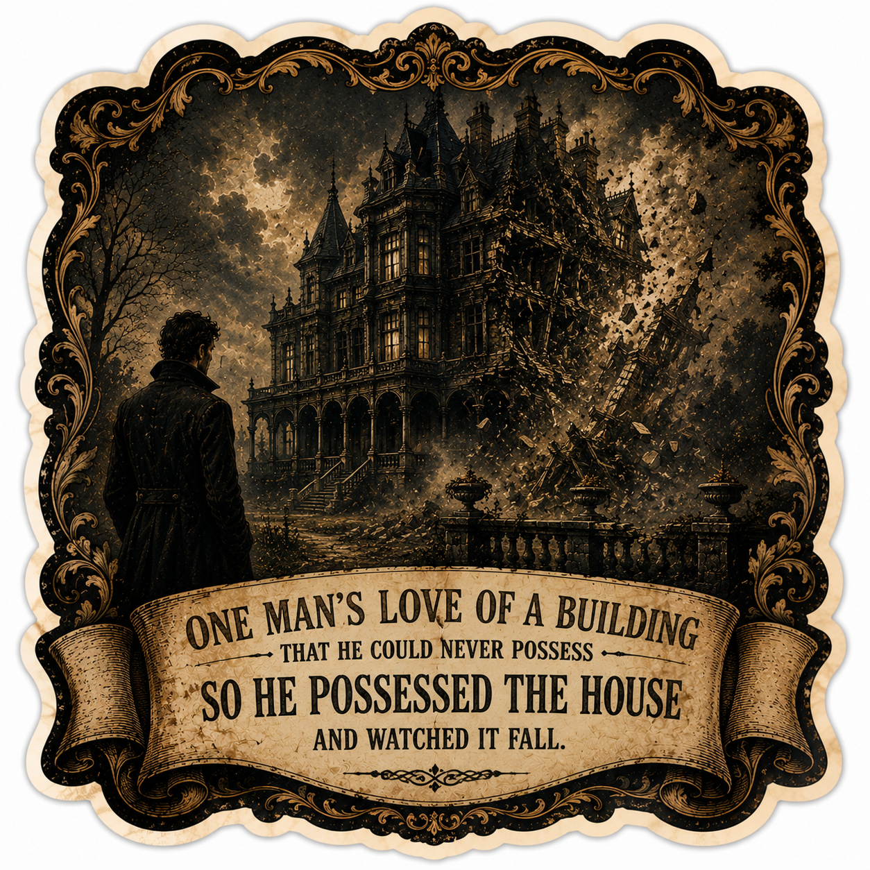Possessed the House Vinyl Sticker