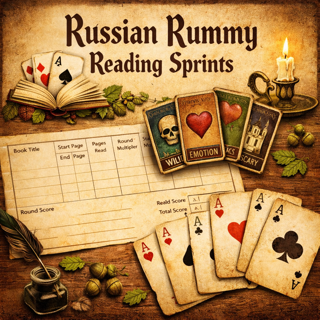 Russian Rummy Reading Sprints – Reading Game & Challenge System