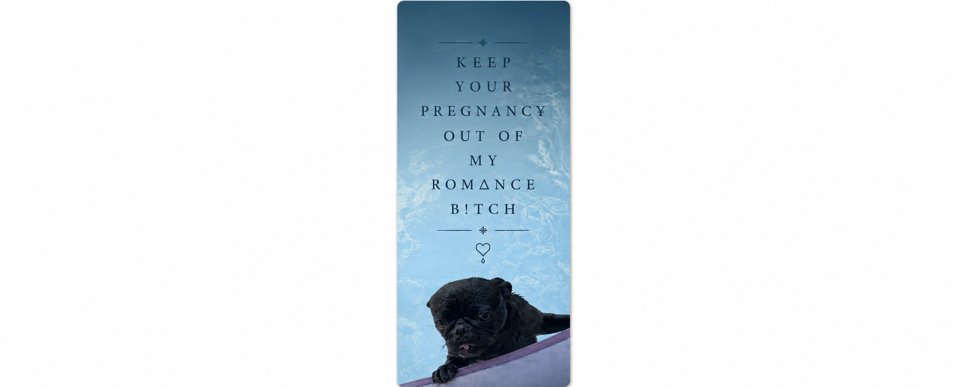 Keep Your Pregnancy Out of My Romance, B!tch Bookmark