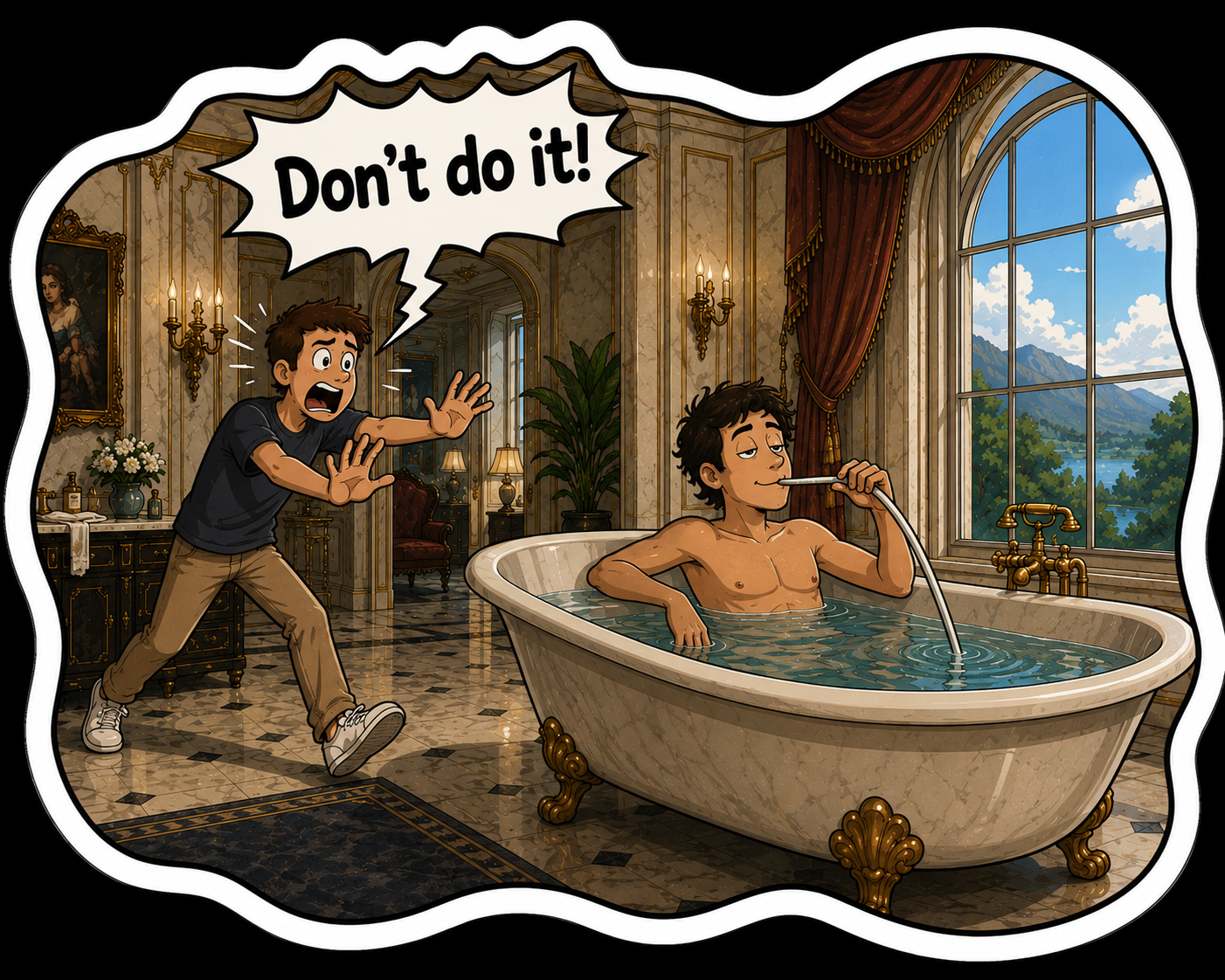 Don’t Do It! – Vinyl Sticker