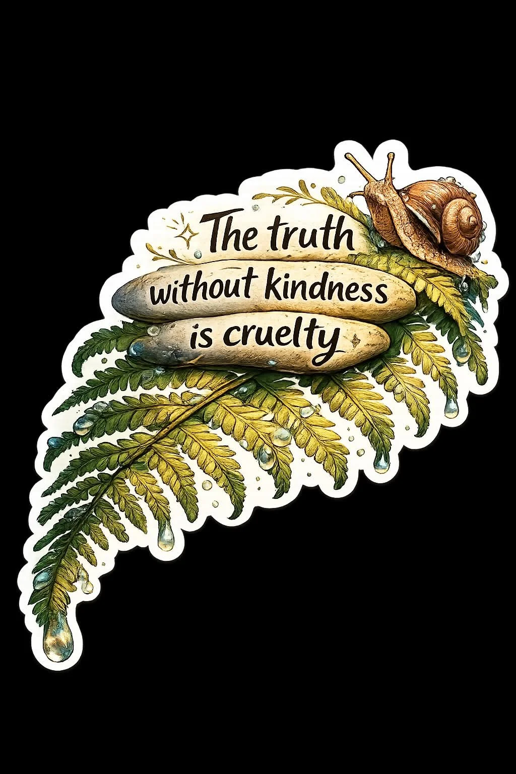 Truth & Kindness Vinyl Sticker