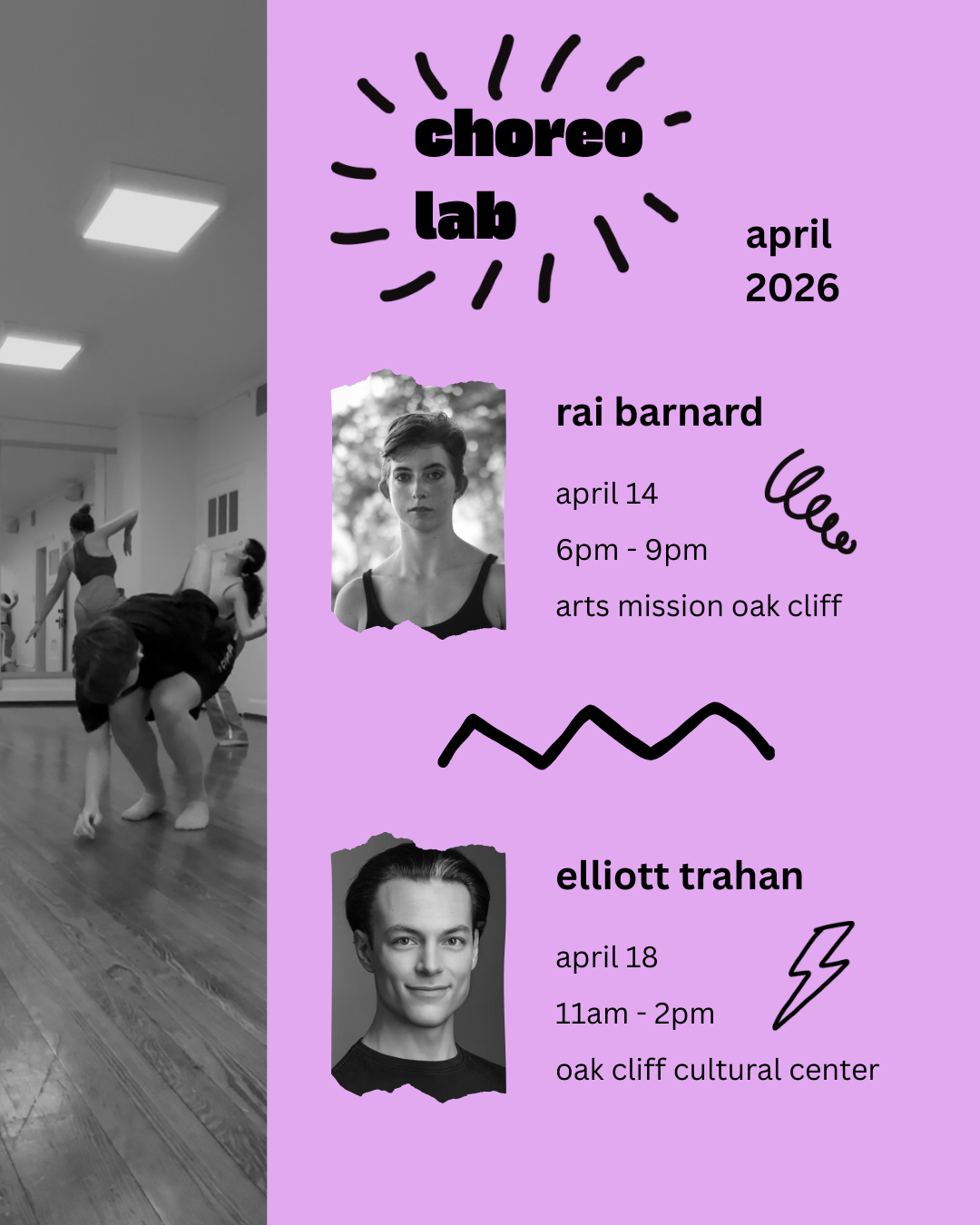 Choreo Lab w/ Elliott Trahan