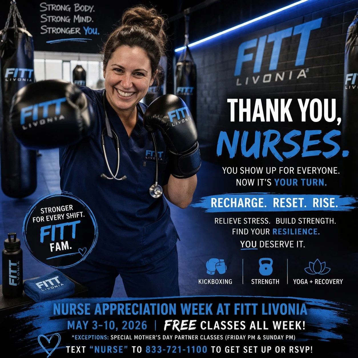 Nurse Appreciation Week at FITT Livonia