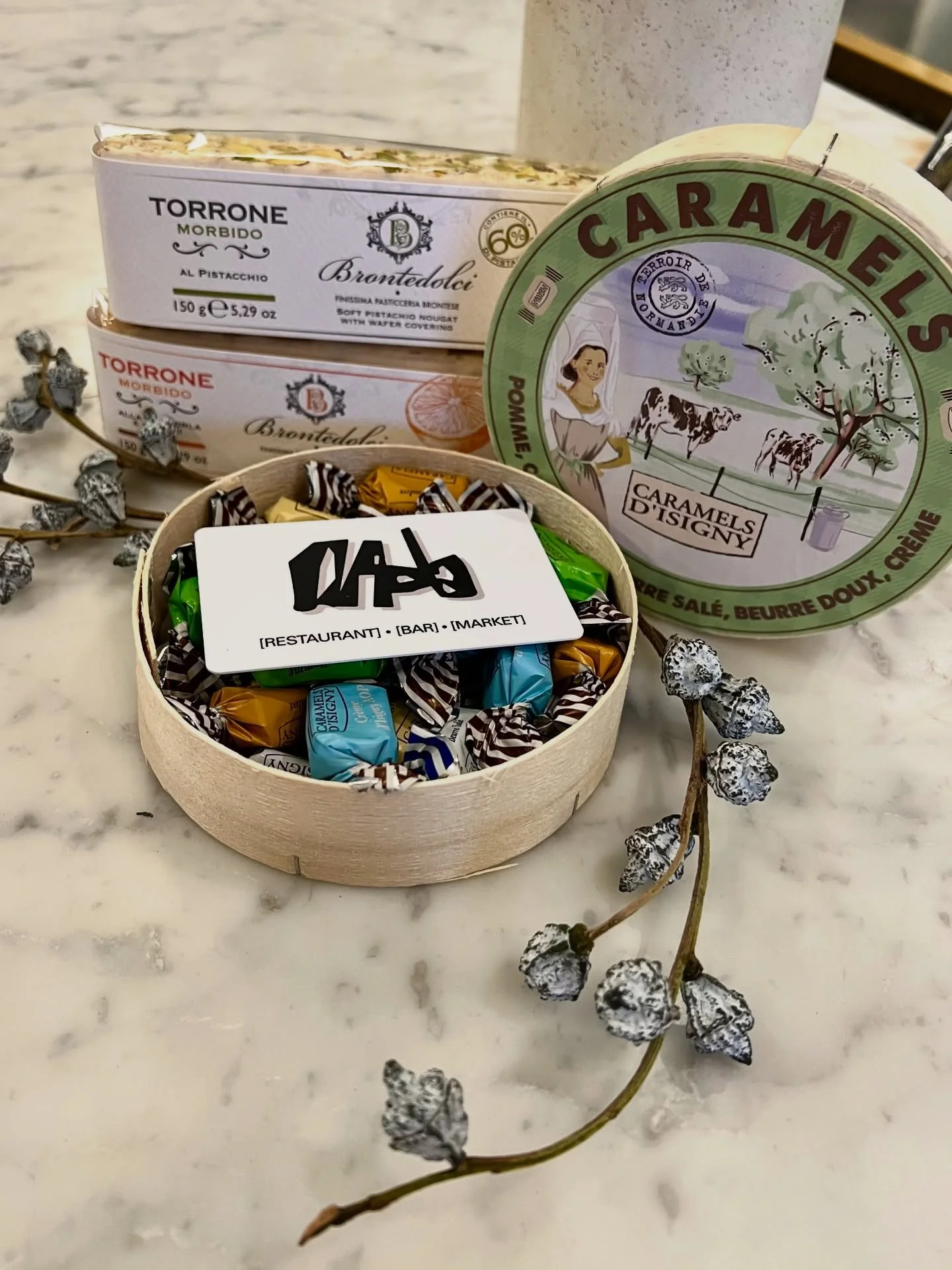 Panettone, cheese, charcuterie, wine, spirits, pantry supplies&hellip;

Stock up for your holiday tables + foodie gifts

DADA[GIFT CARDS]
valid in our Market, Restaurant + Bar

Purchase at Link in Bio or in store.