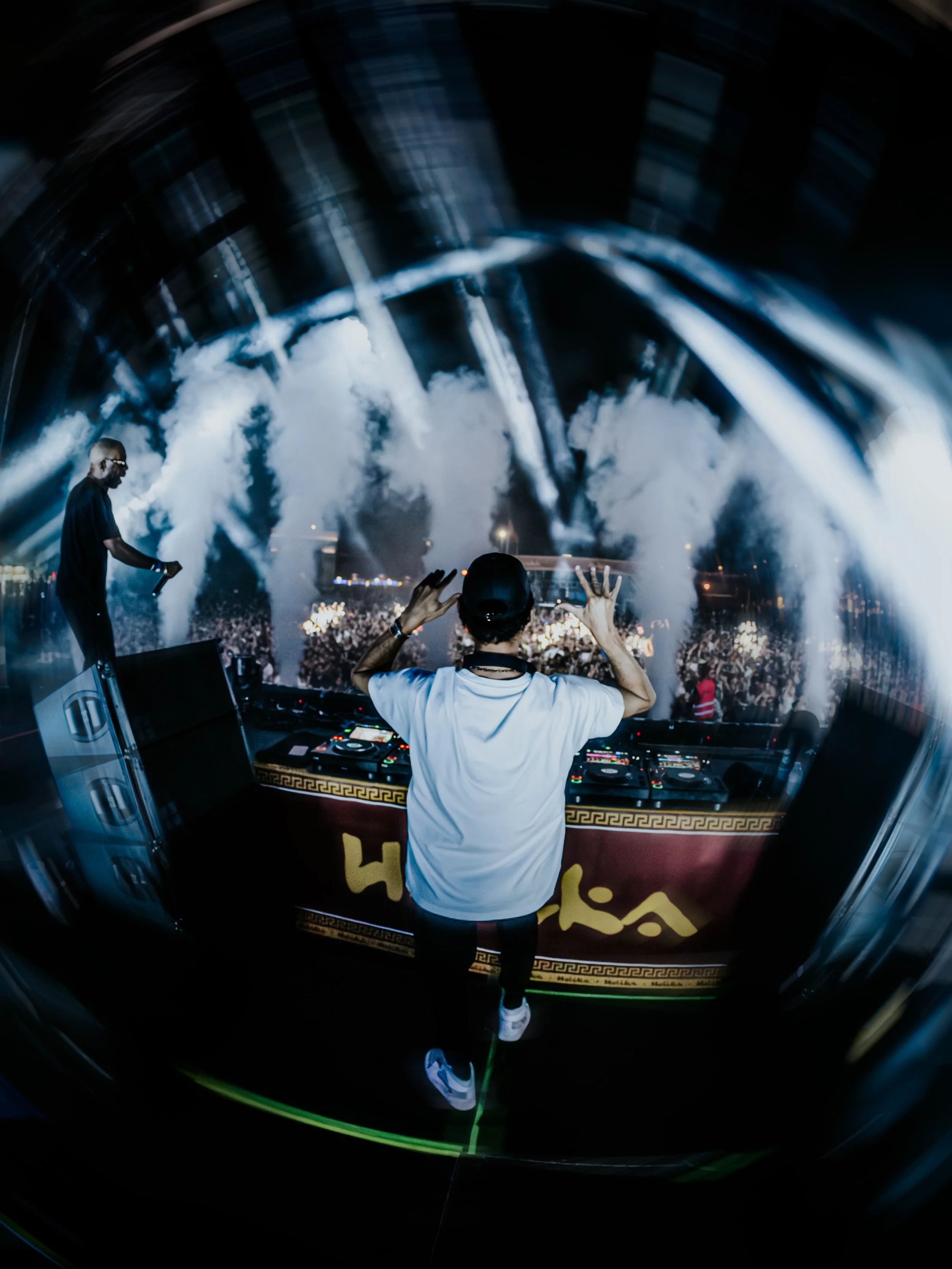 Photos of DJ Afrojack &amp; MC Ambush at @holikafestival 📸🔥