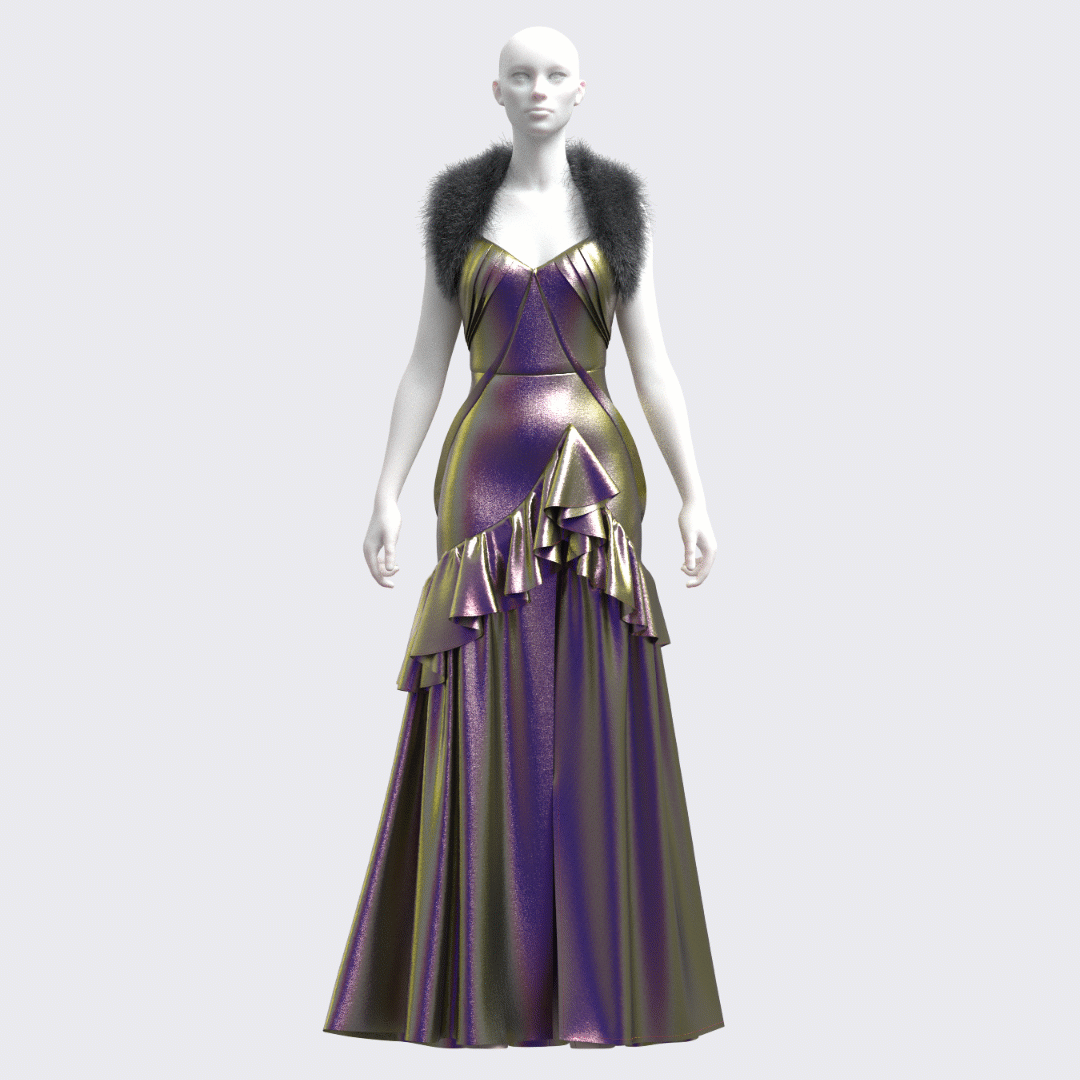 fur dress gif black.gif