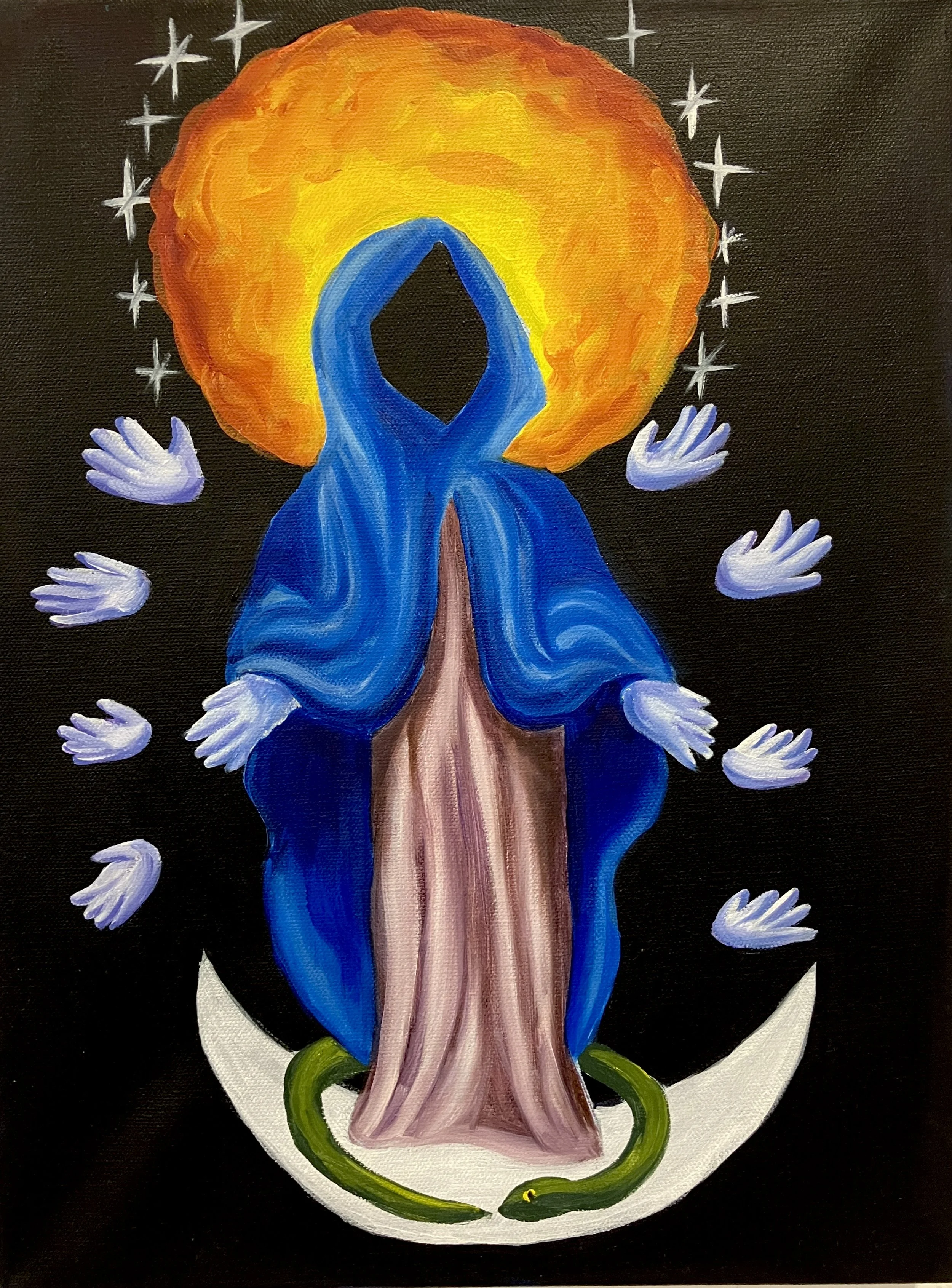 "Our Lady of 1000 Hands"
