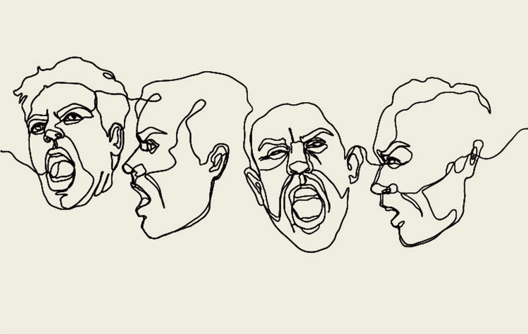 Lines poster study