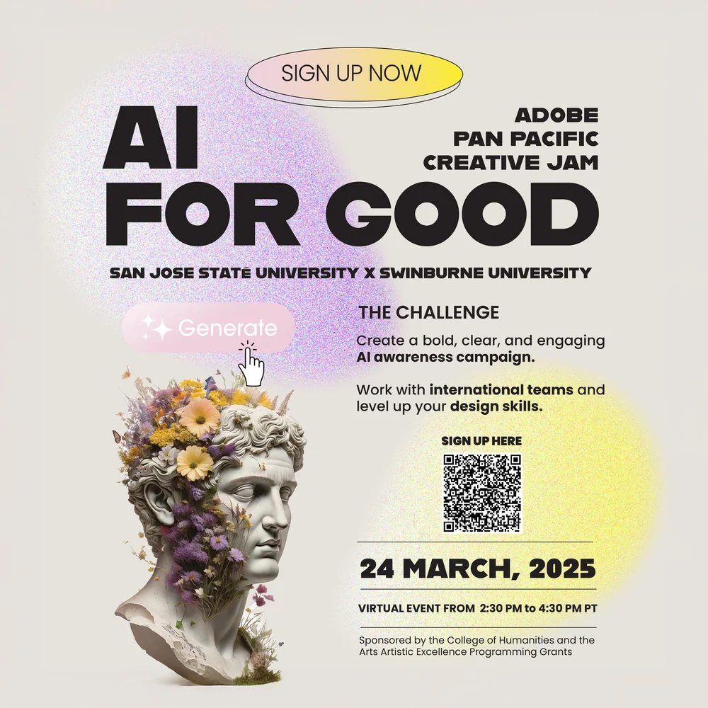 AI for Good social media post