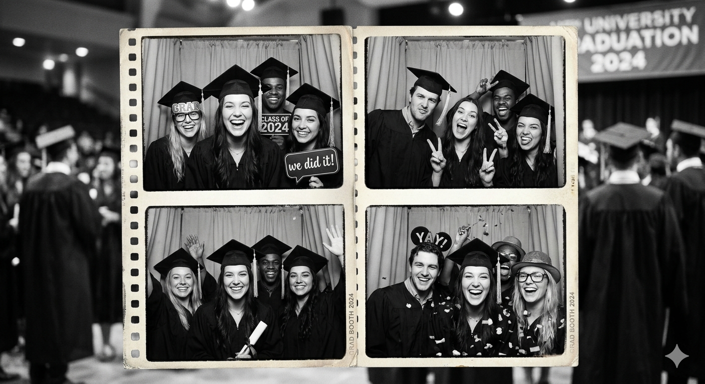 Why a Photo Booth is the Ultimate Add-On for Your Graduation Party in the East Valley