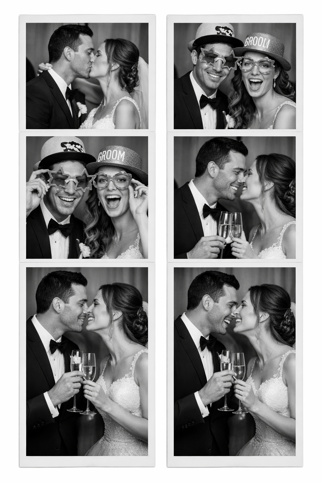 Snappyhour photo booth rentals in Chandler and the East Valley Arizona at a wedding reception