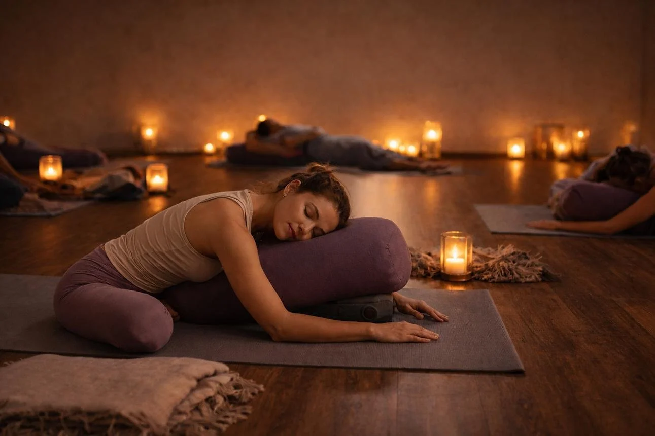 CAN’T WIND DOWN AT NIGHT? WHY YIN YOGA MAY BE THE EVENING RESET YOU NEED