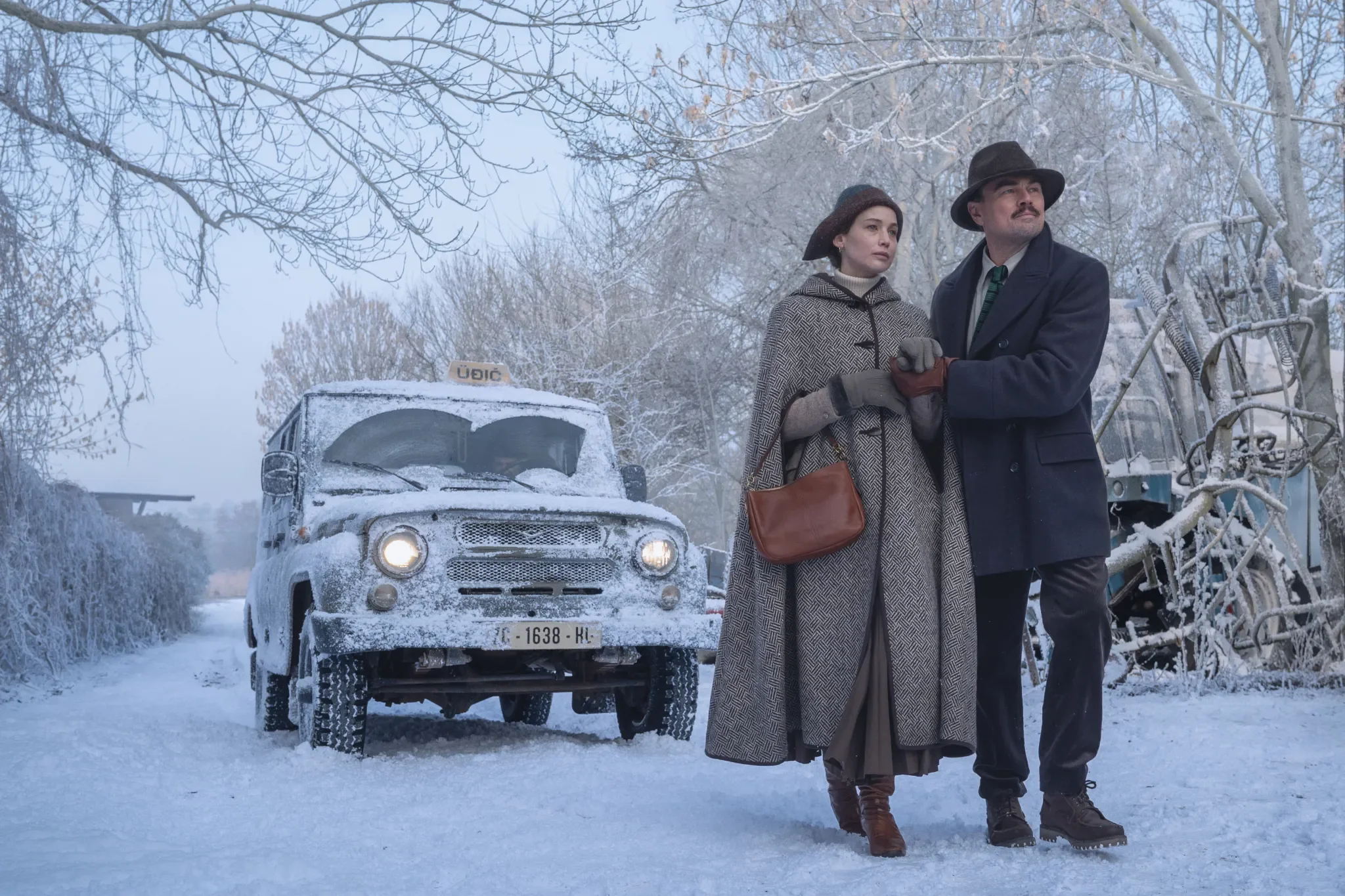 First Look at Martin Scorsese’s Wintry Psychological Horror Film 'What Happens at Night' with Leonardo DiCaprio and Jennifer Lawrence