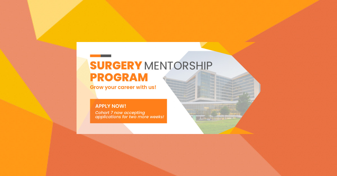 Surgery Mentorship Program Collateral