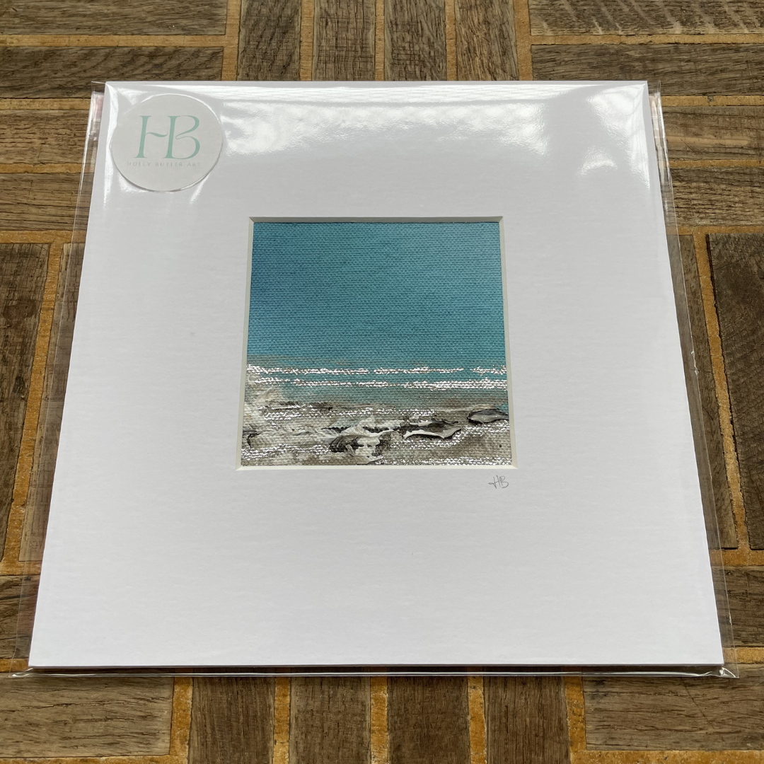 Mini Mounted Original #06 | Silver Foiled Painting.png