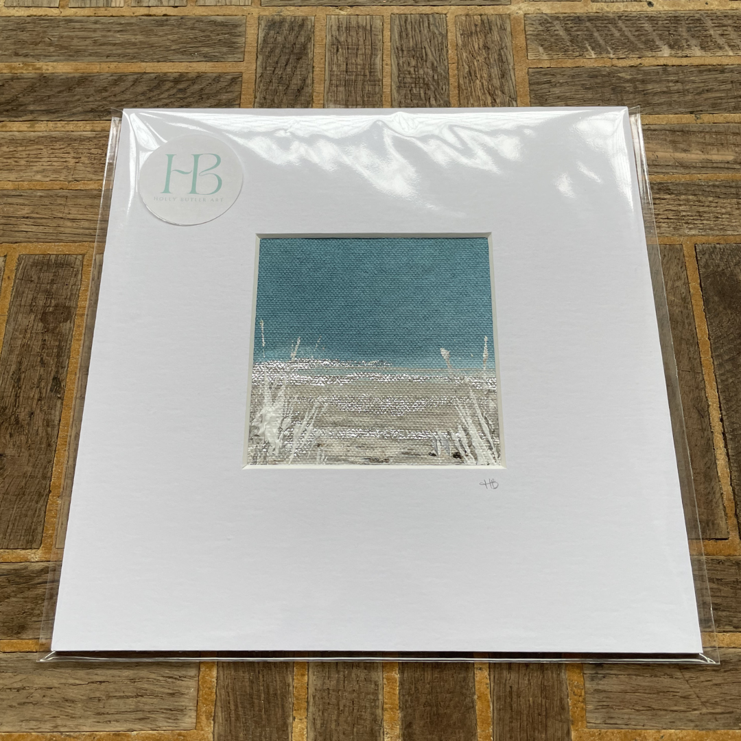 Mini Mounted Original #08 | Silver Foiled Painting.png