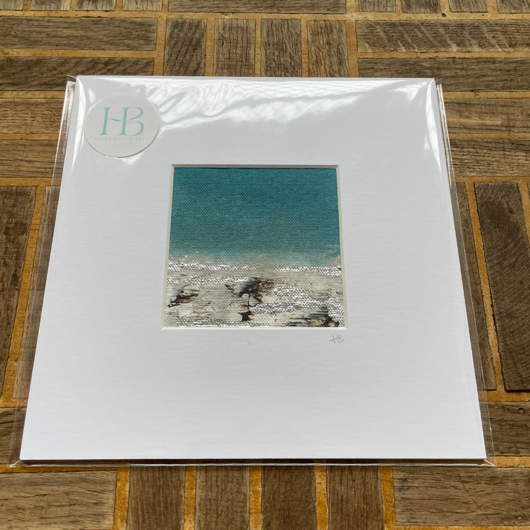 Mini Mounted Original #09 | Silver Foiled Painting.png