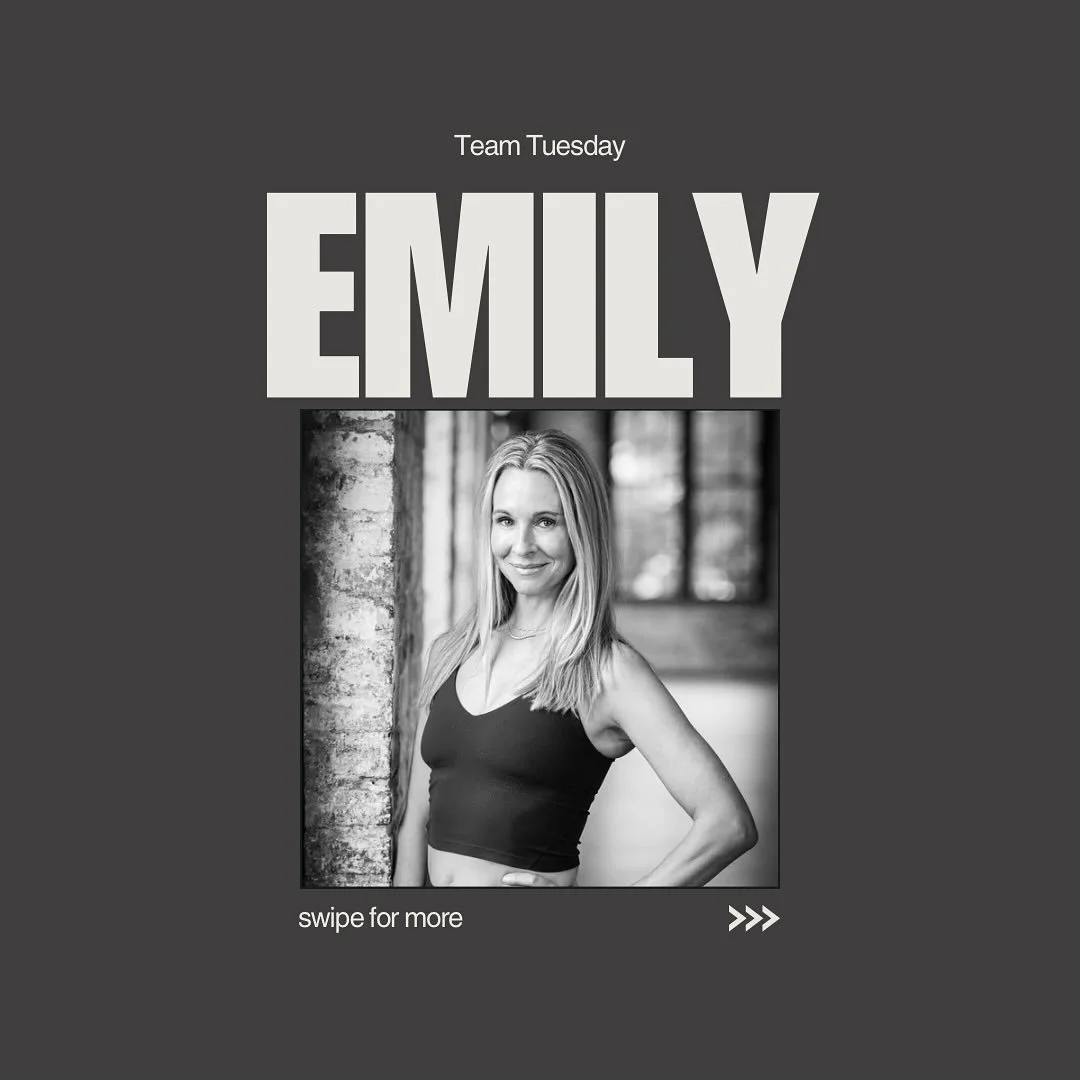 Wrapping up Team Tuesday (for now 🙂) with this beauty @emilymolten!
Emily currently helps us with private clients on Tuesdays and Thursdays -if you’re one of the select few who’s had the chance to work with her, consider yourself in lu