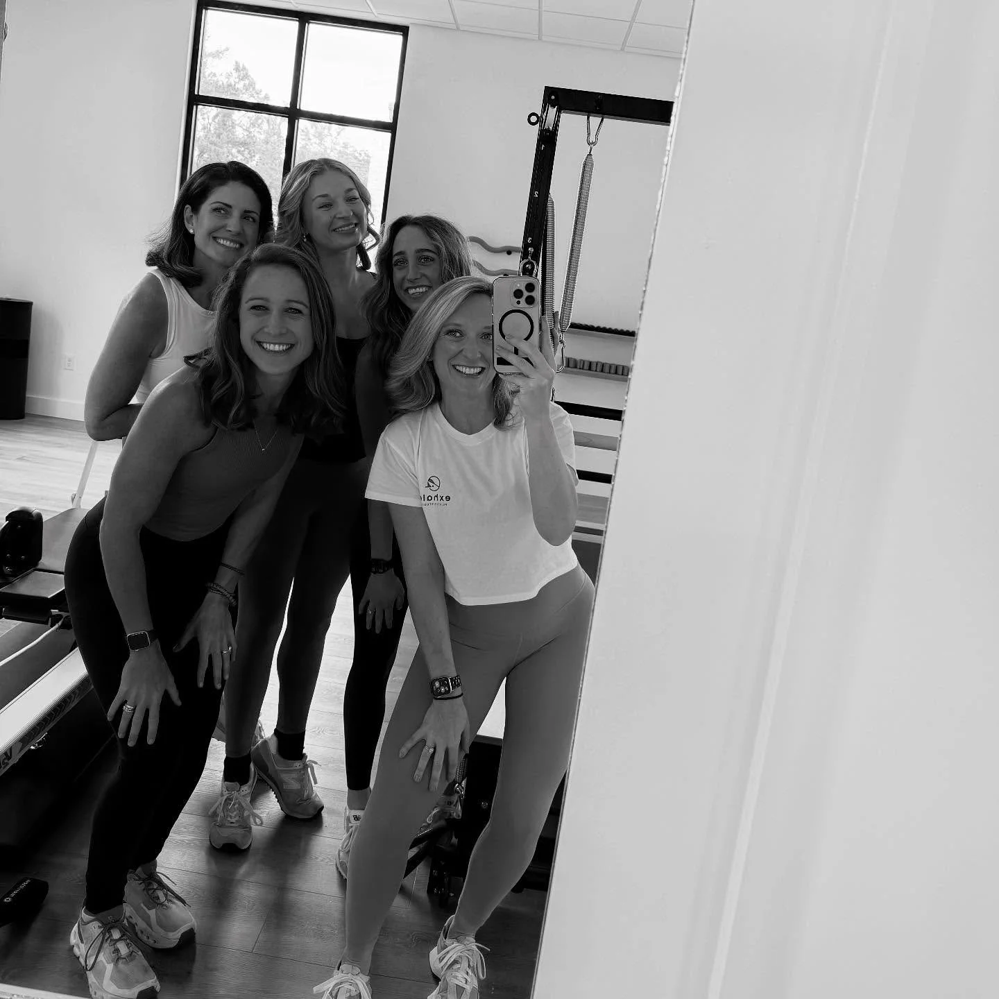 Happy Sunday from a few of your faves! 🖤🤍

Who&rsquo;s ready to do the da** thing this week?!

#family #pilatesinstructors #exhale #exhalepilates #sundayfunday #mtpleasantfitness #hereforit