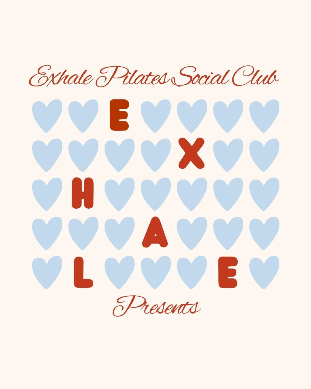Social Club being social💁🏼&zwj;♀️

Galentines at Exhale 🩵 

When: 2/15 3PM
Where: Exhale CP
What&rsquo;s included? 

🩵 A special 55 minute class that focuses on restoring and added stretch 
🩵 New grips from @shopeffortlessclub 
🩵 Guided wine ta
