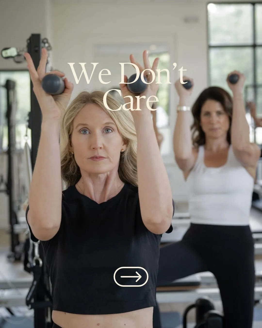 We. Don&rsquo;t. Care&hellip; BUT 
We are HERE. FOR. IT 💚