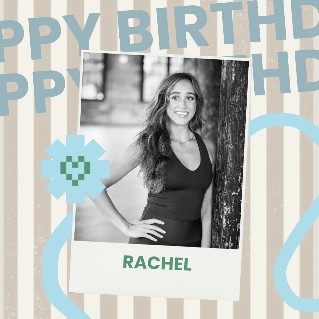 HAPPY BIRTHDAY to our girl @rachel.holshouser! 

Many of you may not know this, but Rachel does SO much for our studio - not for me or because she has to, but because she loves this space and you guys so much! 

We love and appreciate you so much, Ra