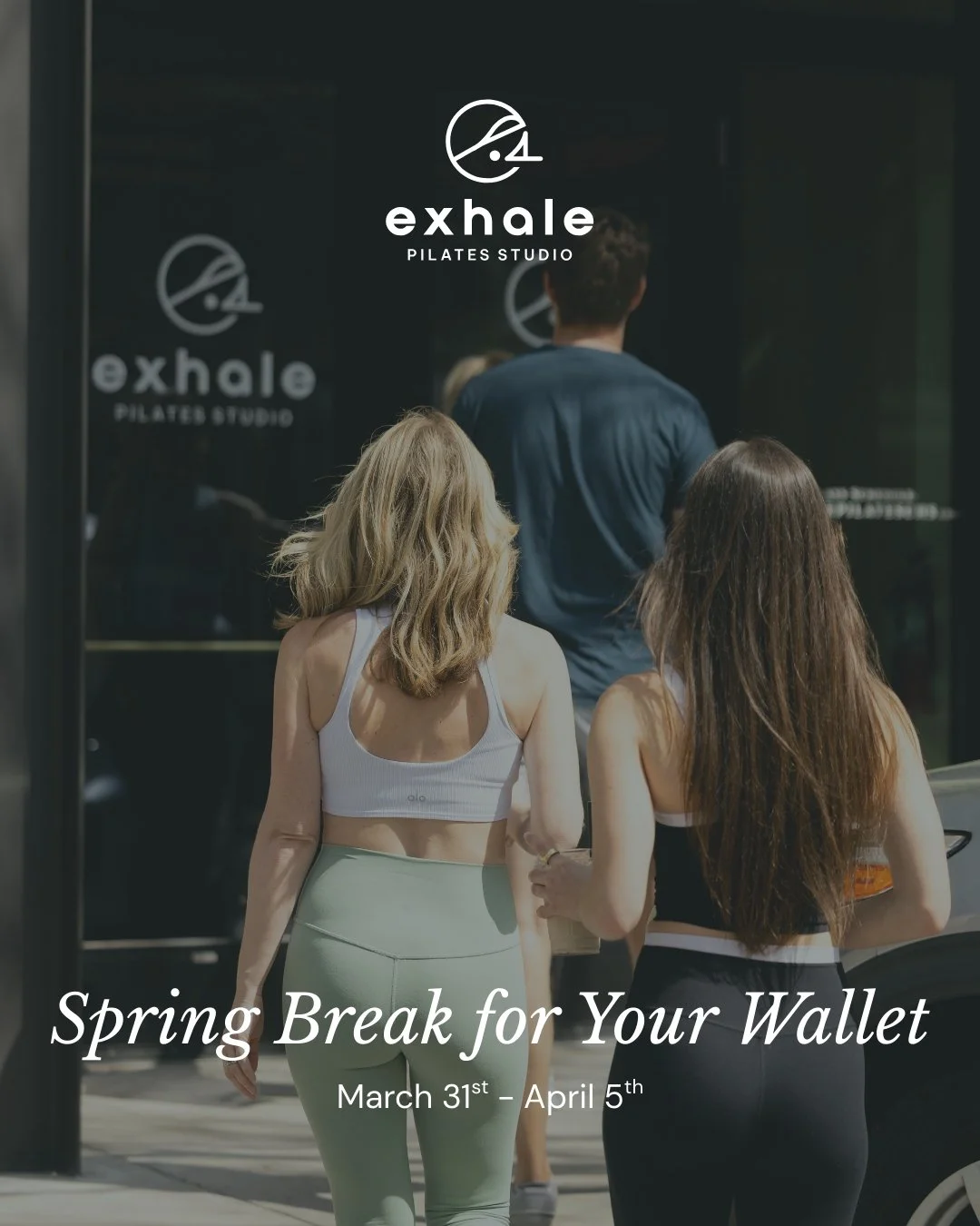 A little Spring Break for Your Wallet 🏝️

Our first promotion since Black Friday is here, and it's a good one!

☀️The Escape &mdash; 15 classes for $389
☀️The Long Weekend &mdash; 10 classes for $269
☀️The Quick Dip &mdash; 5 classes for $139

Avail
